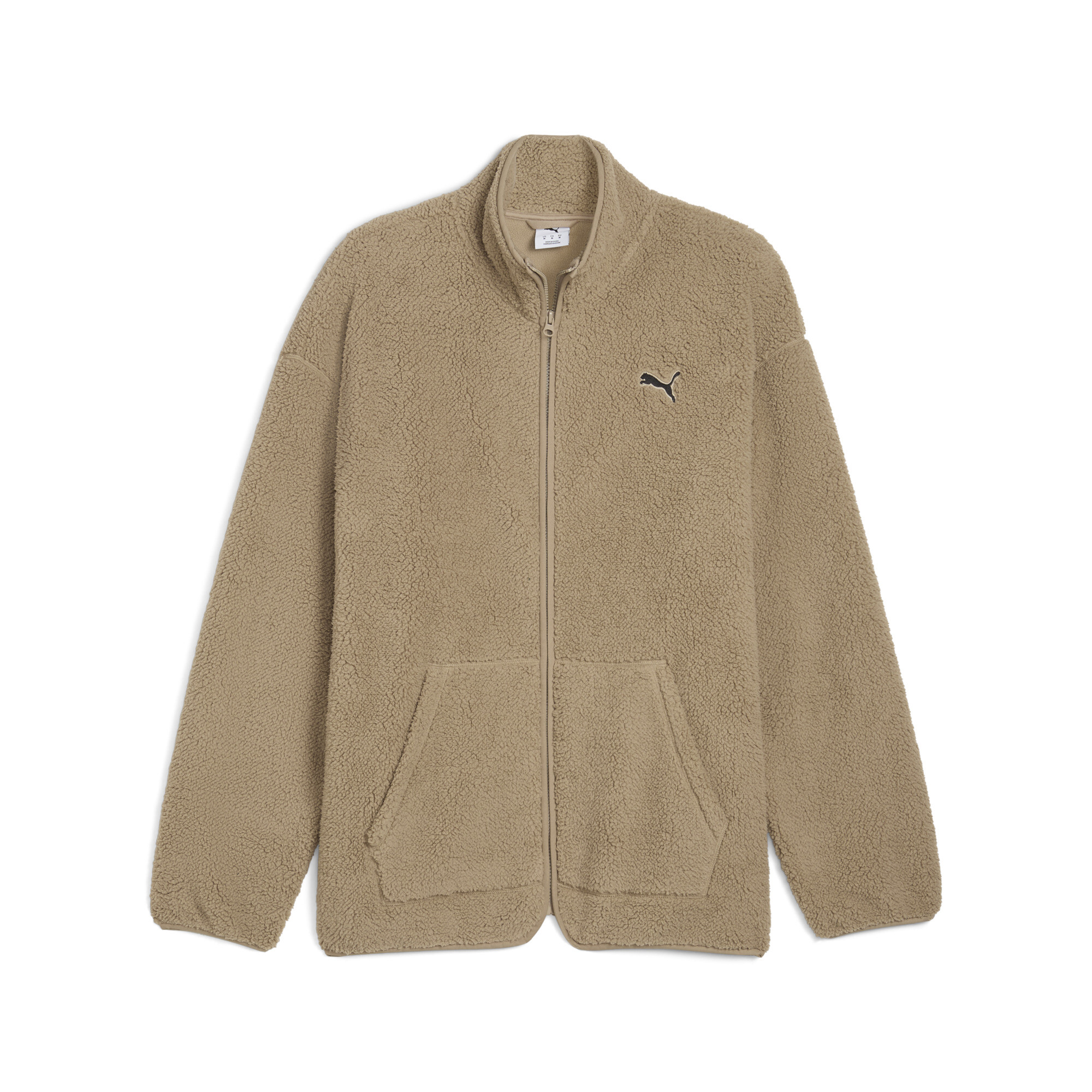 PUMA Essentials Elevated relaxte winterse sherpa met volledige ritssluiting voor Heren, Maat L thumbnail 3