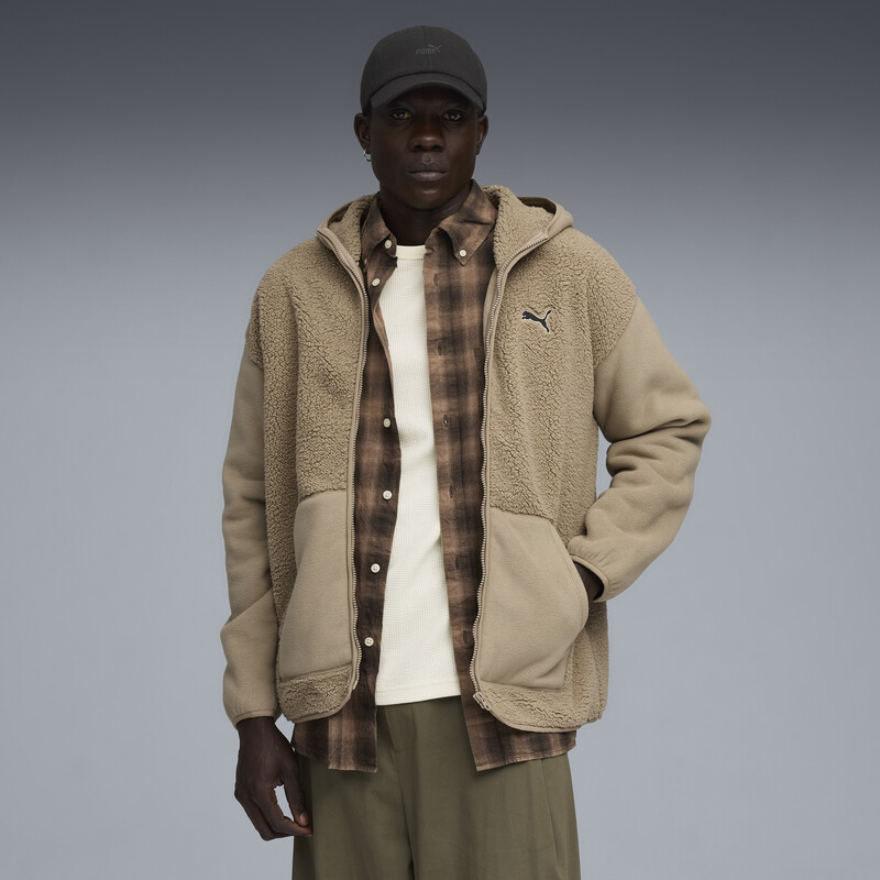 

Men's PUMA Essentials Elevated Relaxed Full-Zip Hoodie