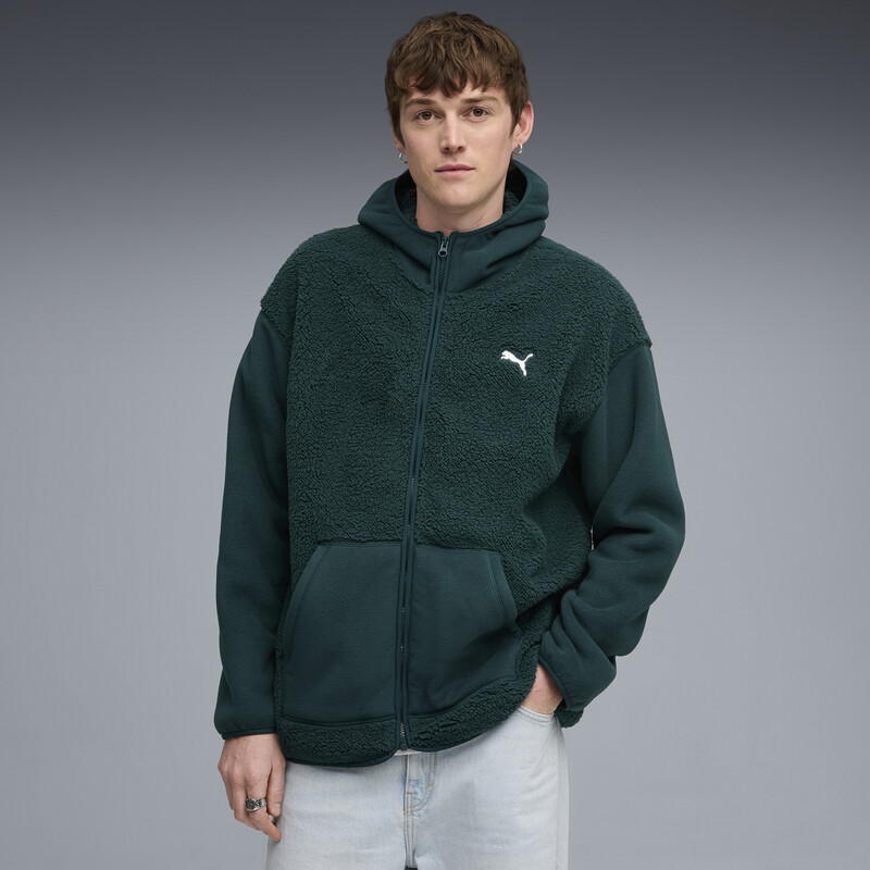 

Men's PUMA Essentials Elevated Relaxed Full-Zip Hoodie