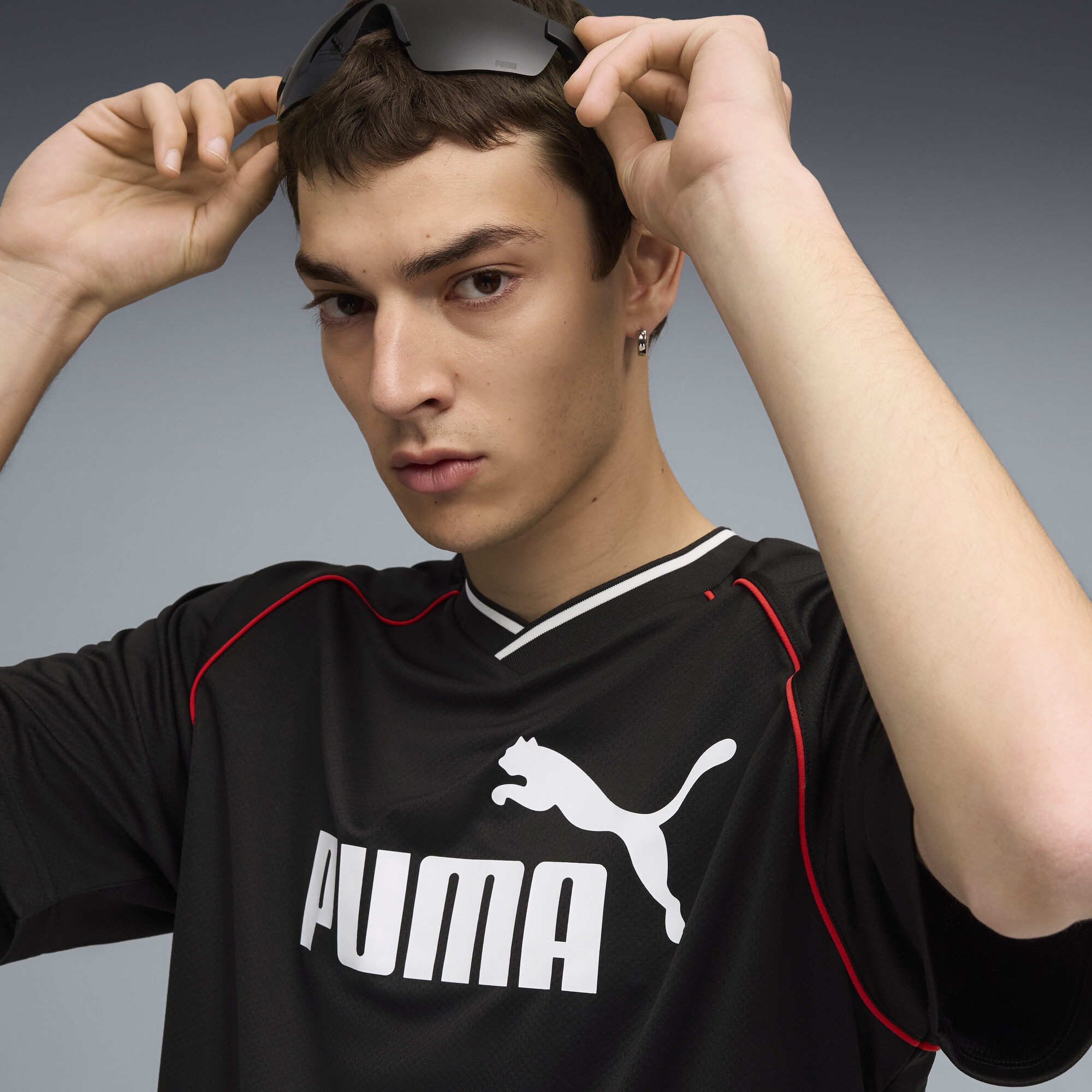 PUMA Essentials Voetbalshirt voor Heren, Zwart, Maat M thumbnail 7