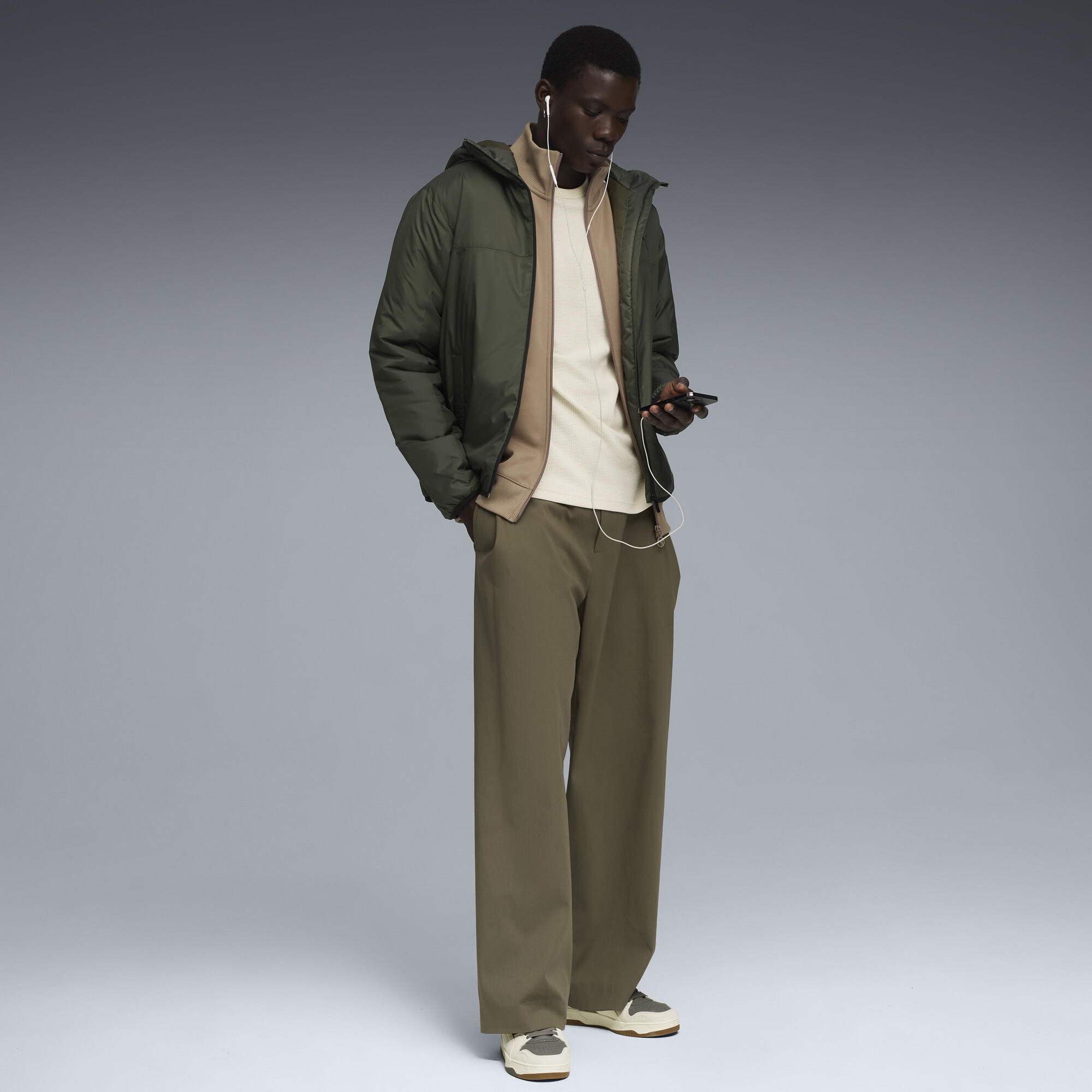 PUMA Essentials licht gewatteerd jack voor Heren, Maat XS thumbnail 4