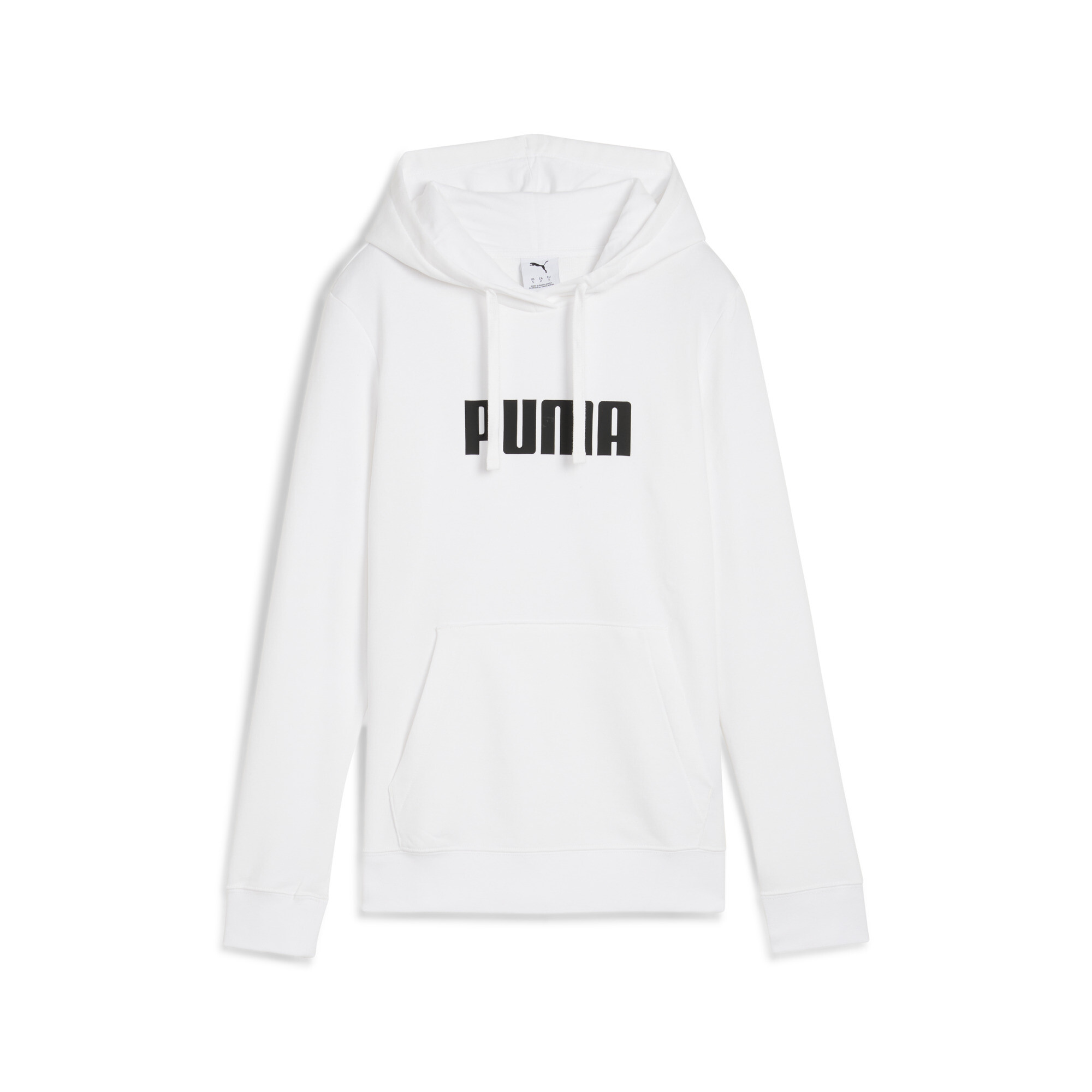 Puma Essentials Logo Hoodie Damen | Mit Logo Print | White | Größe: L