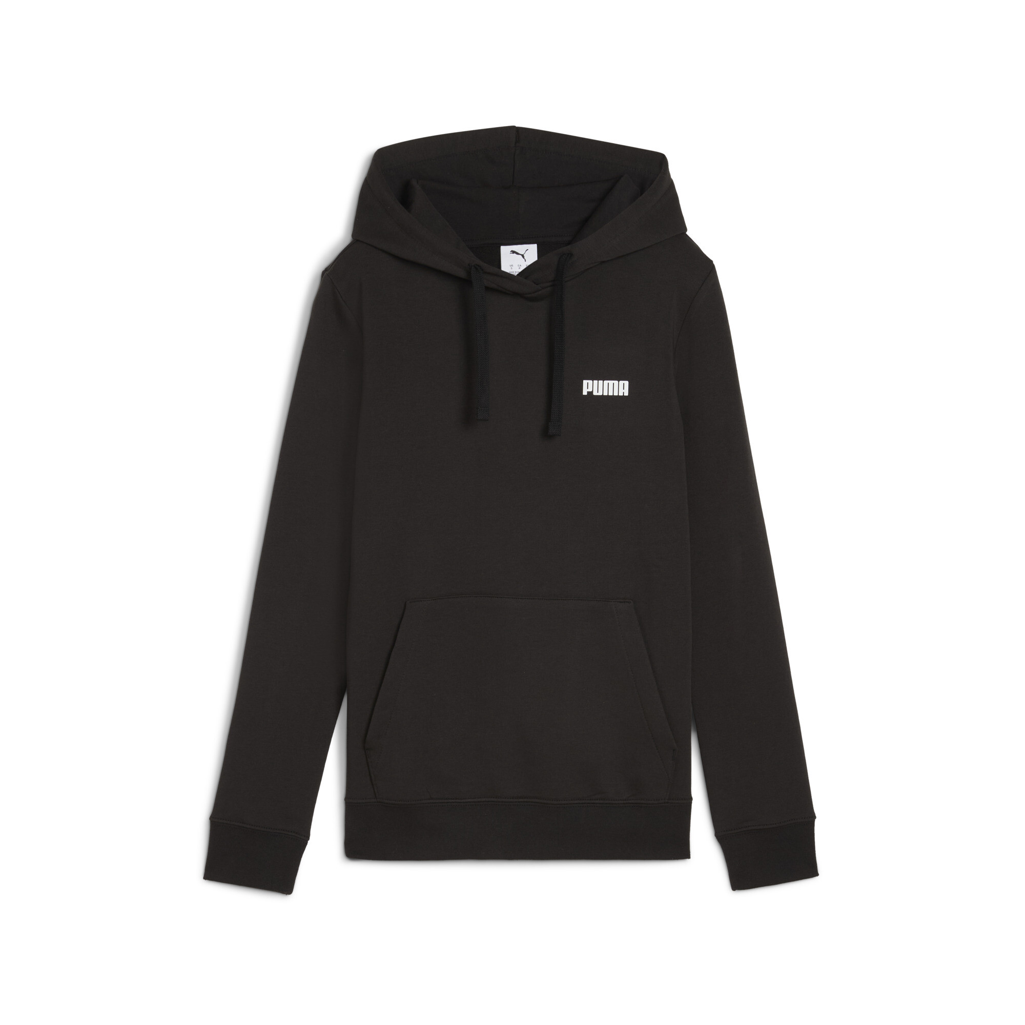 Puma Essentials Small Logo Hoodie Damen | Mit Logo Print | Black | Größe: XXS