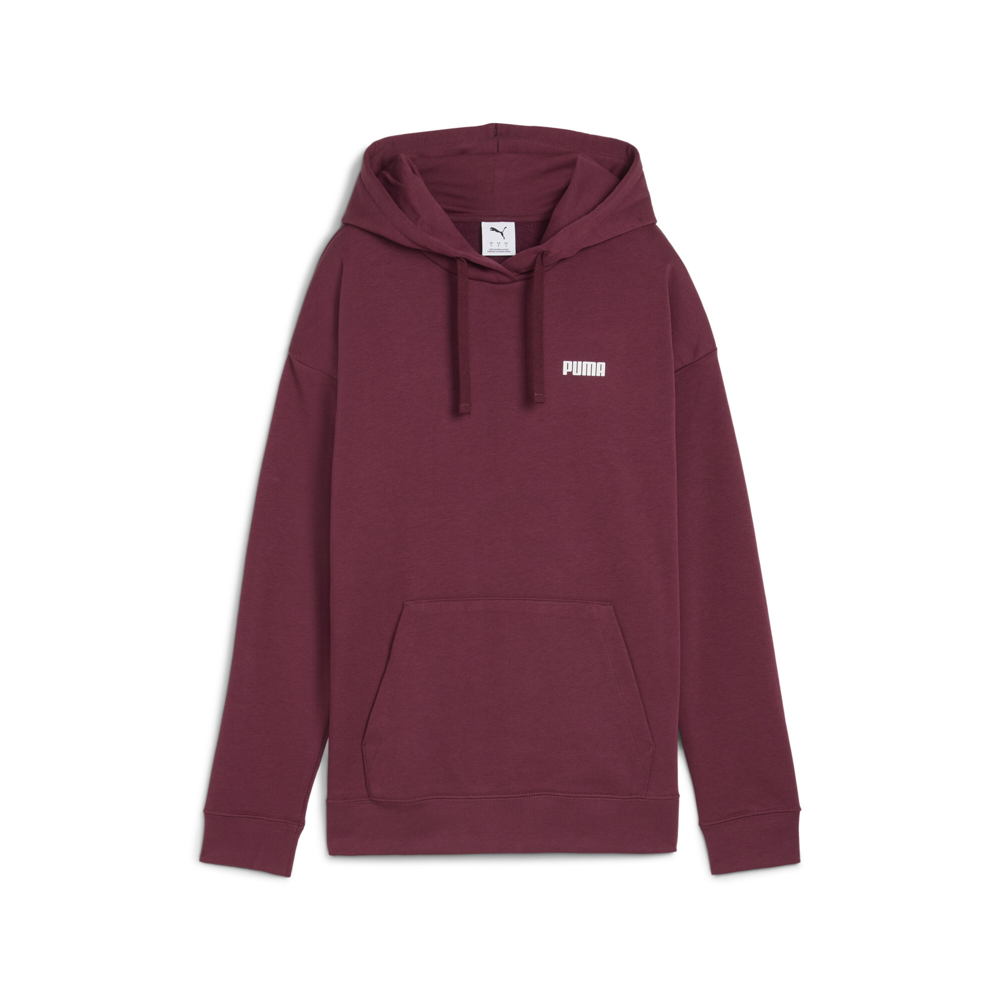 Puma Essentials Relaxed Fit Hoodie Damen | Mit Logo Print | Dark Jasper | Größe: XXL