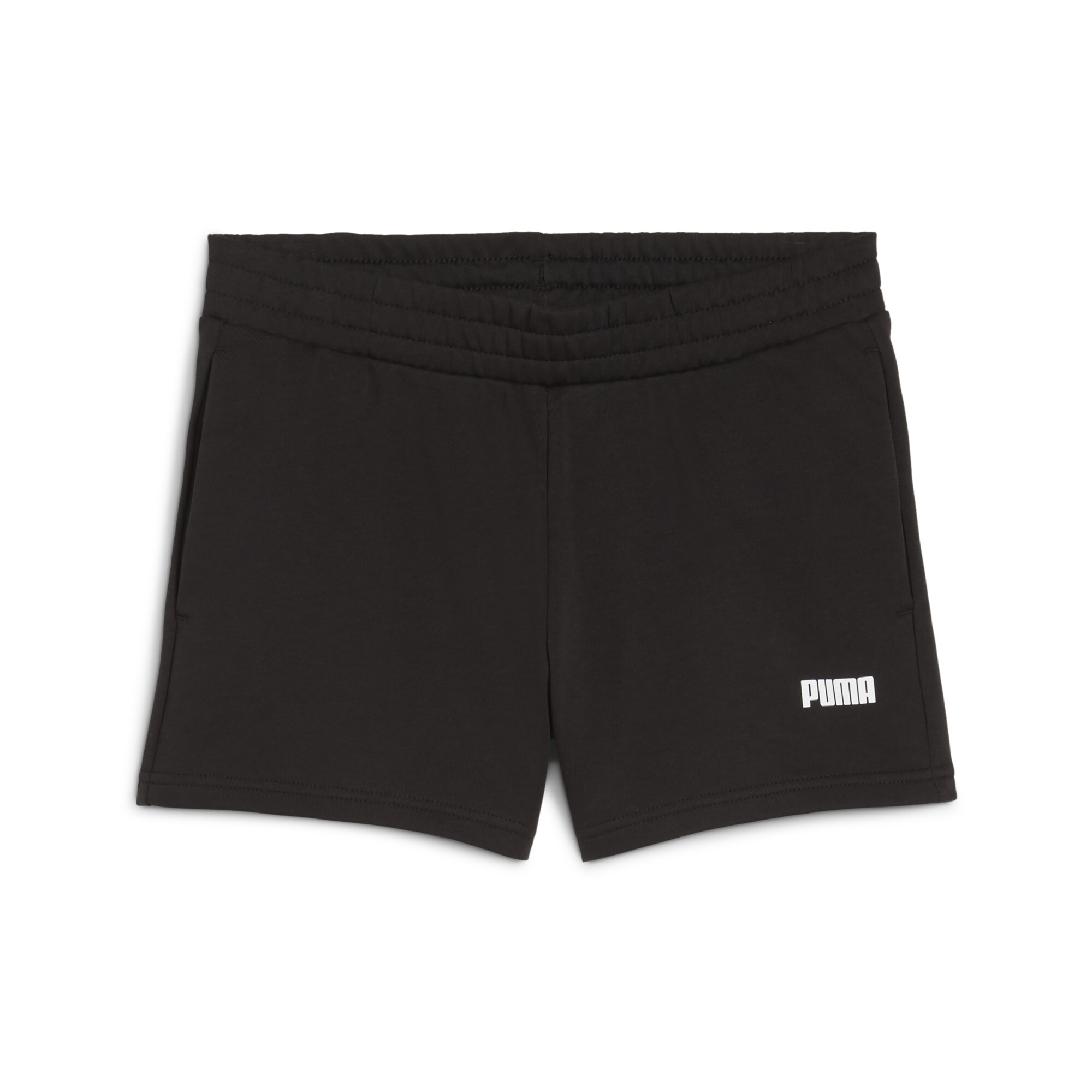 Puma Essentials Logo 4'' Shorts Damen | Mit Plain | Black | Größe: S