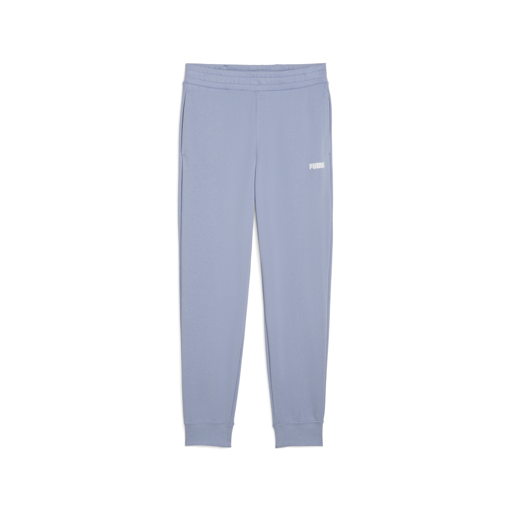 Essentials Logo joggingbroek voor Dames, Grijs/Rood, Maat XL | PUMA