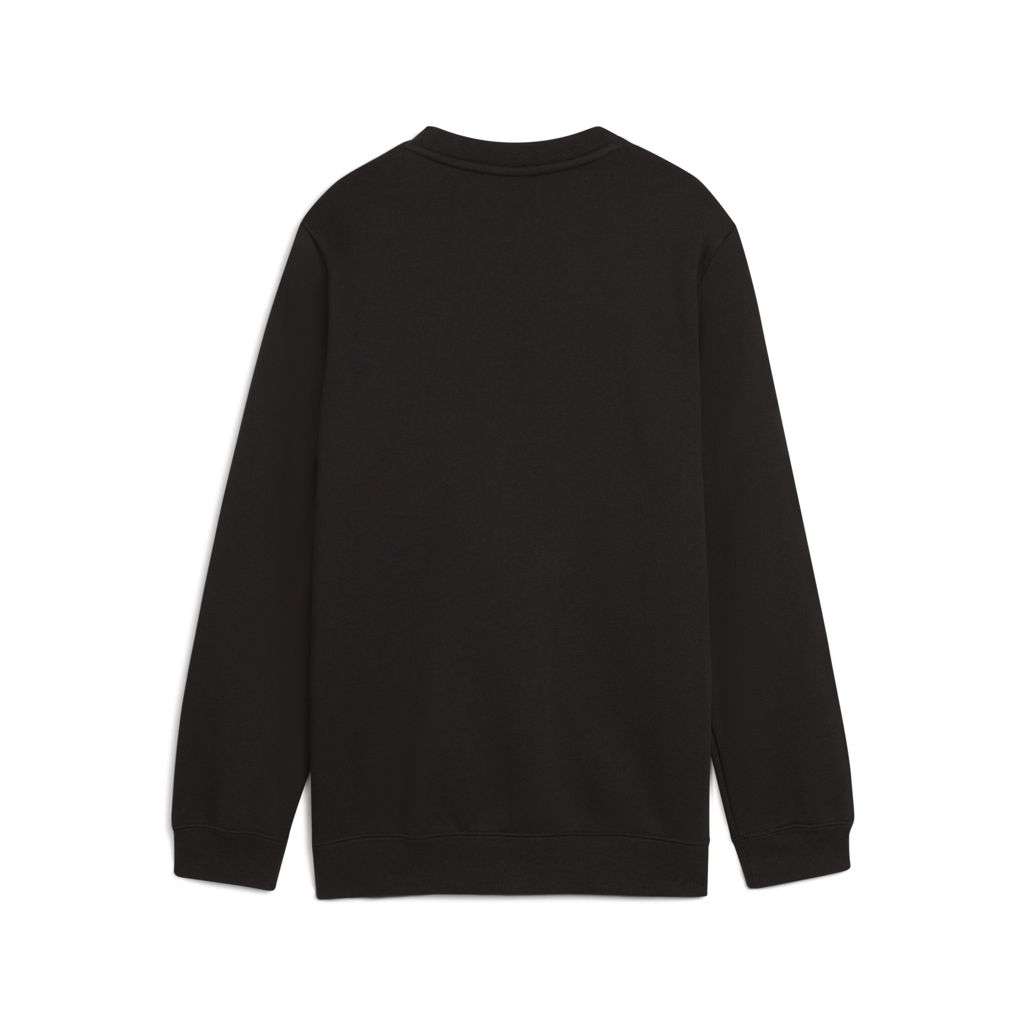 PUMA Essentials Logo Fleece Crew Sweatshirt Jeugd voor Heren, Zwart, Maat 15-16Y thumbnail 2
