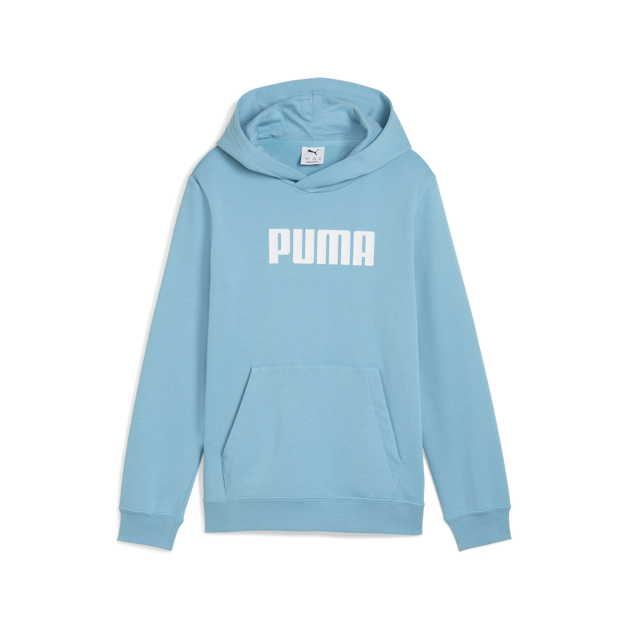 Puma Essentials Logo Hoodie Teenager Für Herren Für Damen Für Kinder | Mit Plain | Dusty Aqua | Größe: 11-12Y