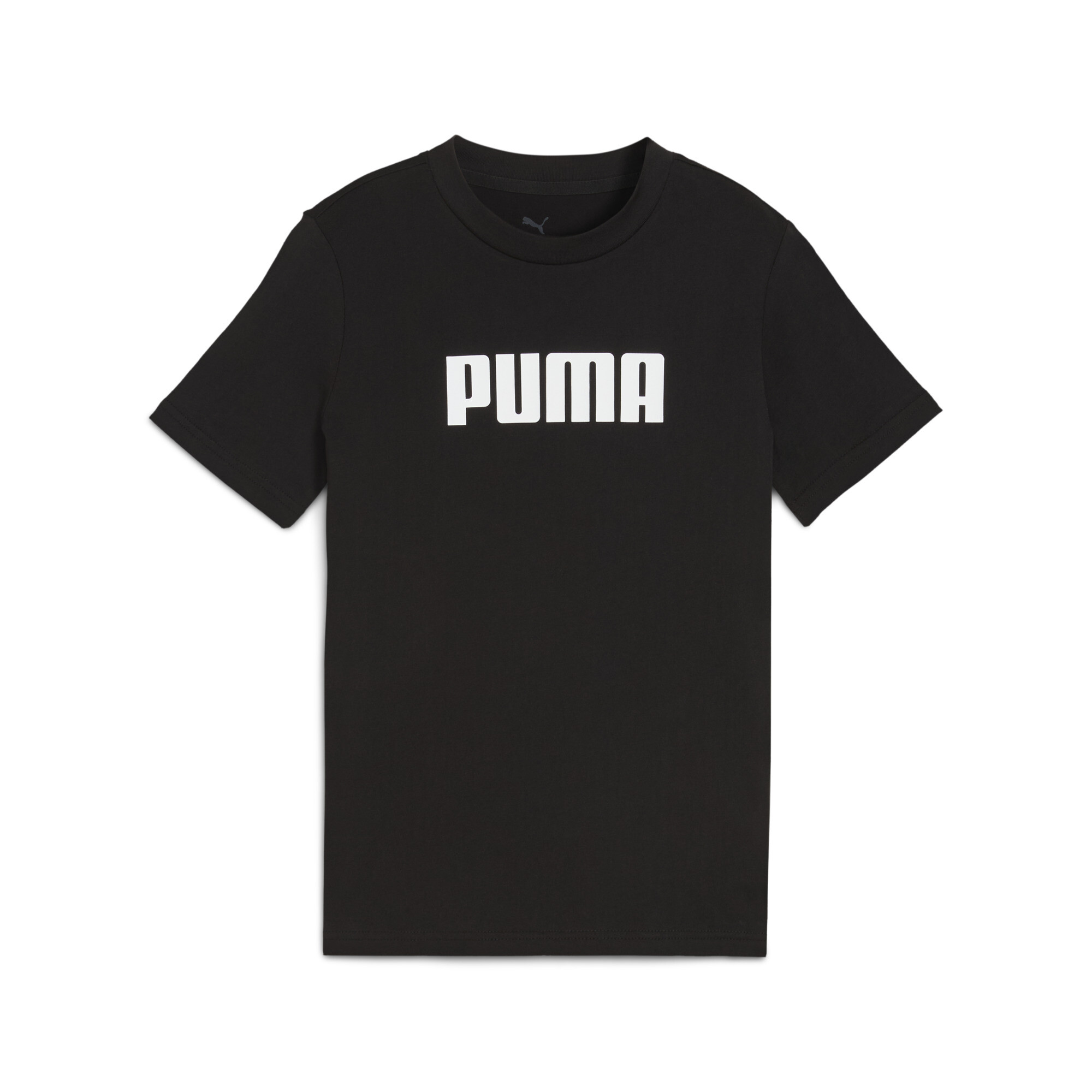 Puma Essentials Logo T-Shirt Teenager Für Damen Für Kinder | Mit Logo Print | Black | Größe: 15-16Y