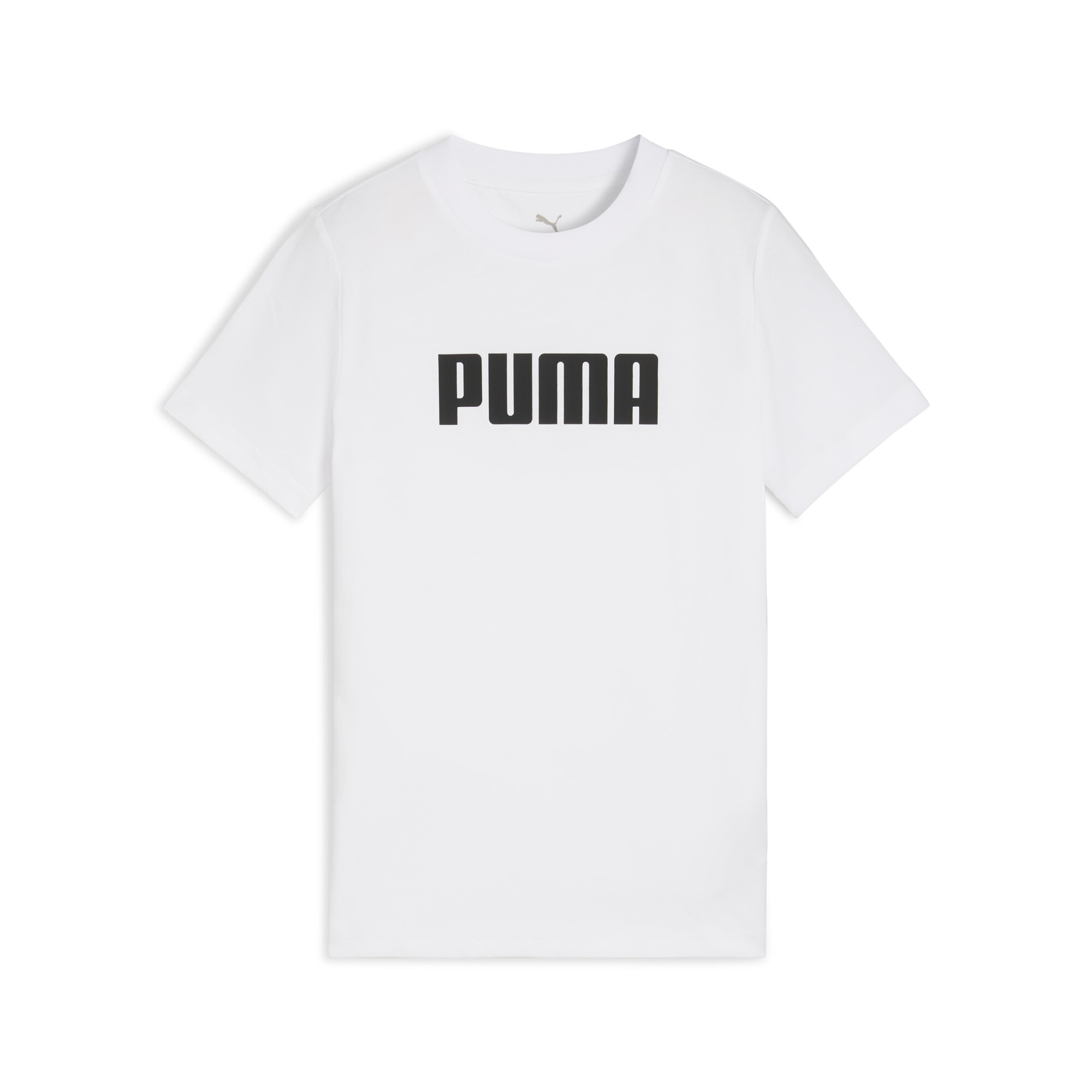 Puma Essentials Logo T-Shirt Teenager Für Damen Für Kinder | Mit Logo Print | White | Größe: 15-16Y