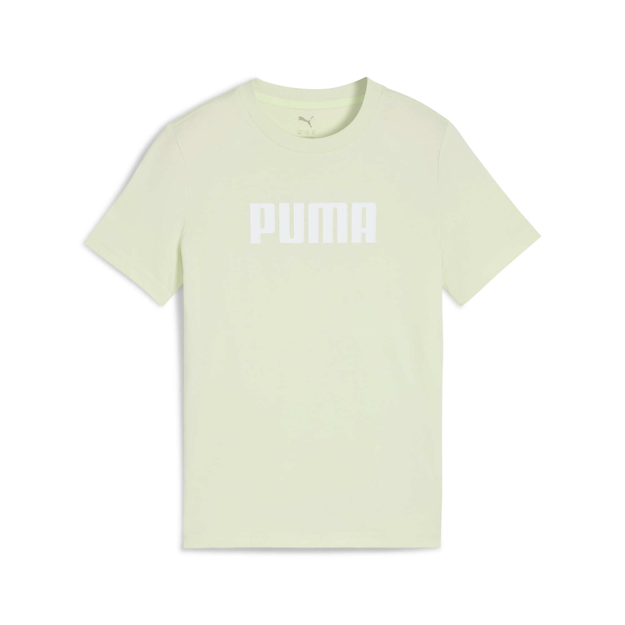 Puma Essentials Logo T-Shirt Teenager Für Damen Für Kinder | Mit Logo Print | Green Illusion | Größe: 11-12Y