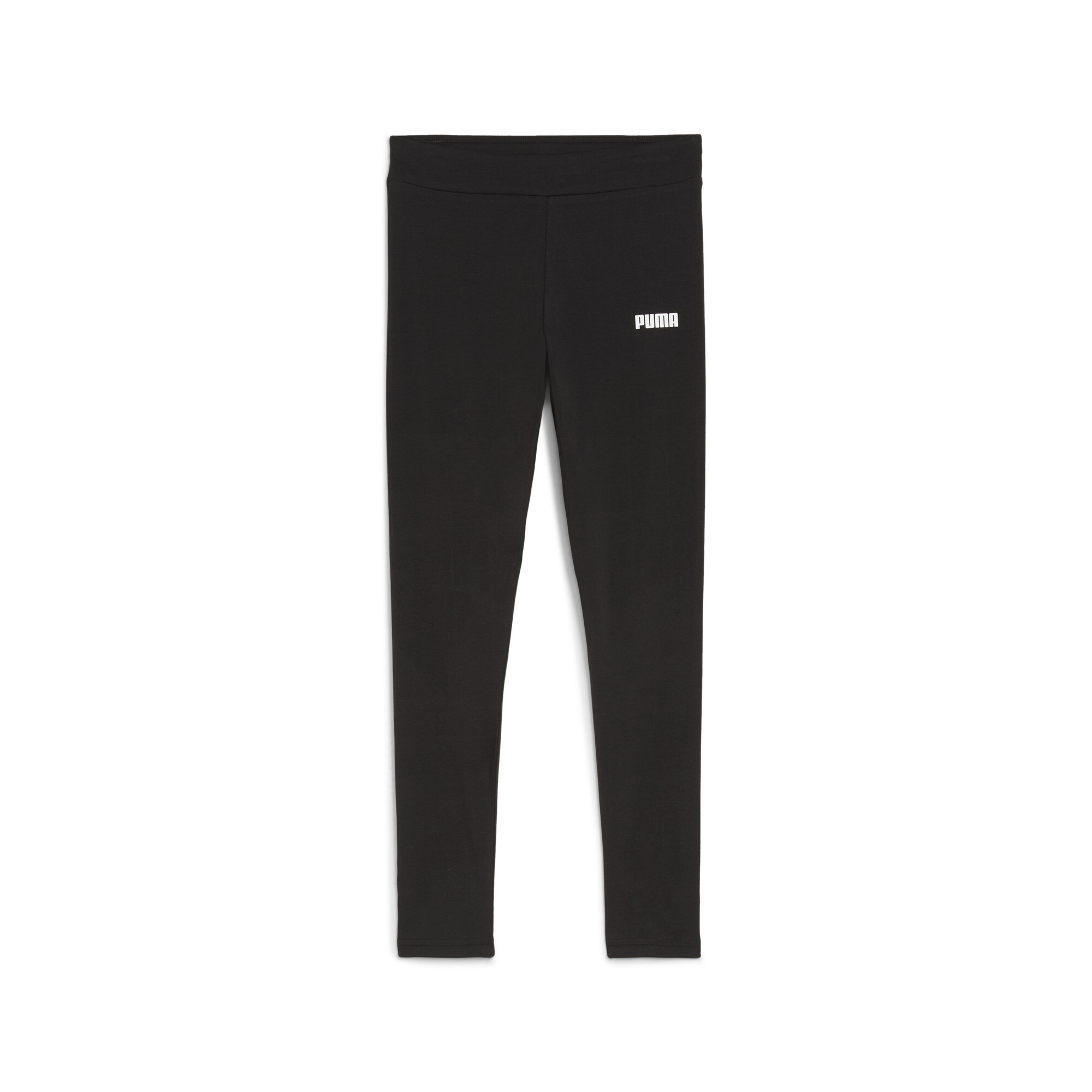 Puma Essentials Logo Leggings Teenager Für Damen Für Kinder | Mit Plain | Black | Größe: 7-8Y