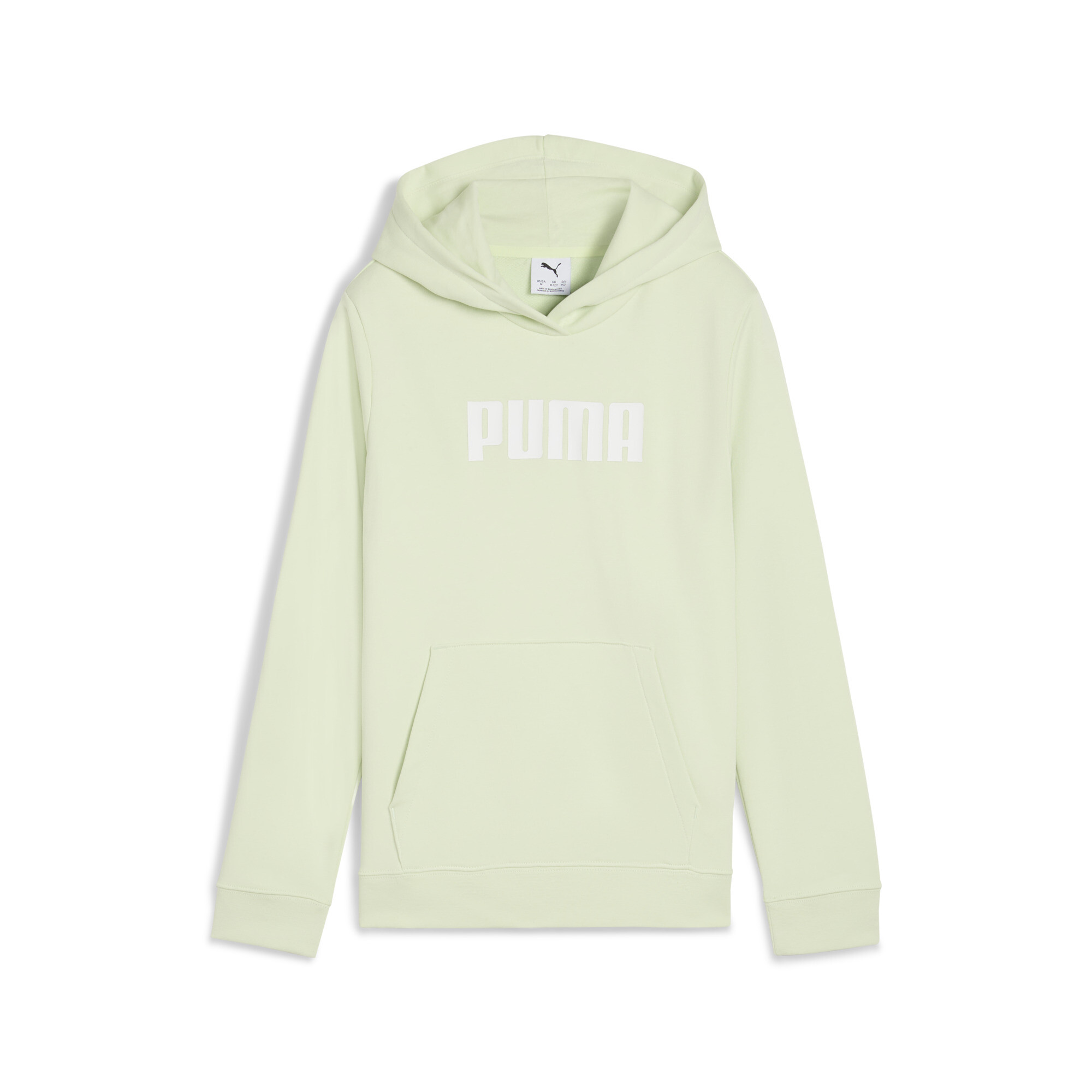 Puma Essentials Logo Hoodie Teenager Für Damen Für Kinder | Mit Logo Print | Green Illusion | Größe: 11-12Y