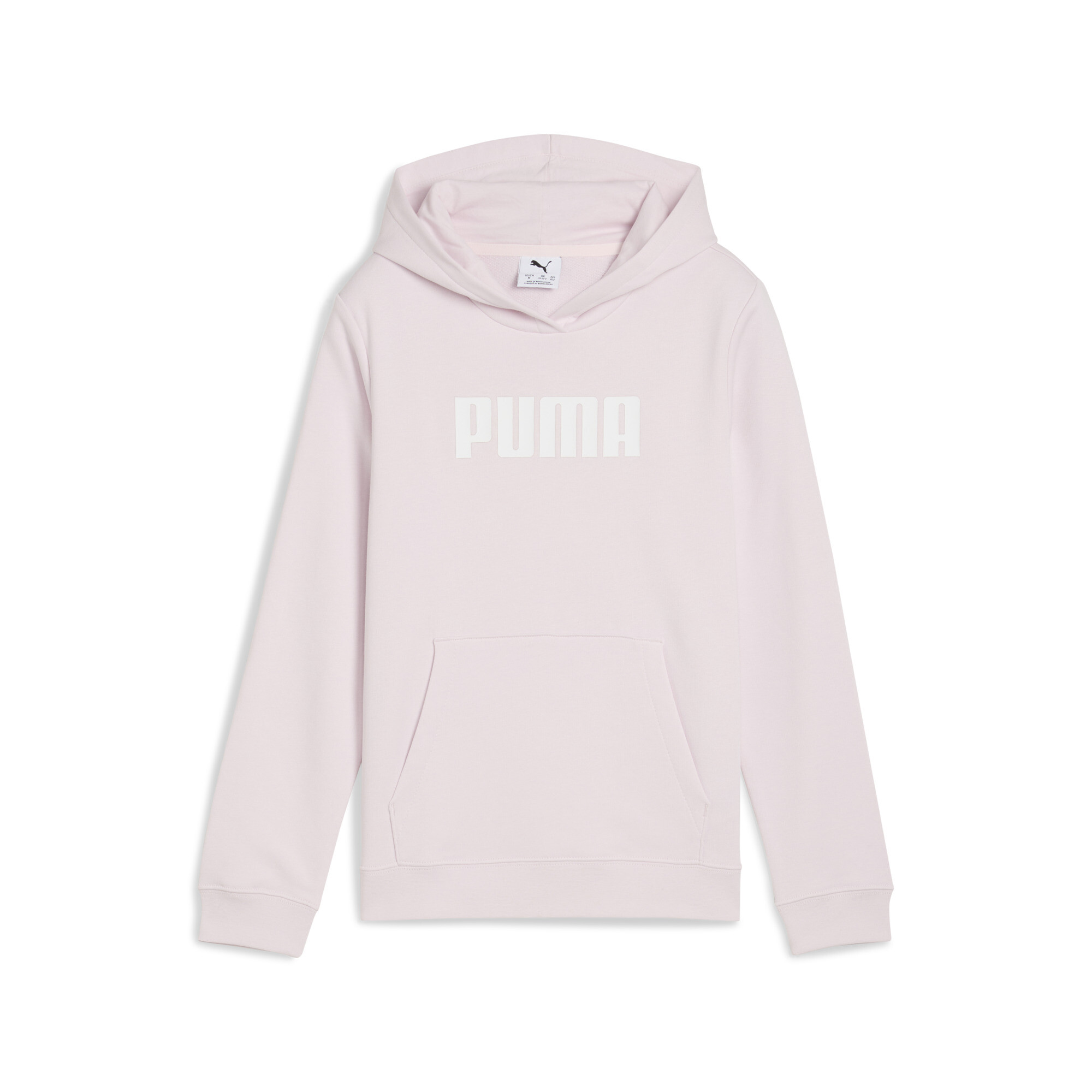 Puma Essentials Logo Hoodie Teenager Für Damen Für Kinder | Mit Logo Print | Galaxy Pink | Größe: 13-14Y