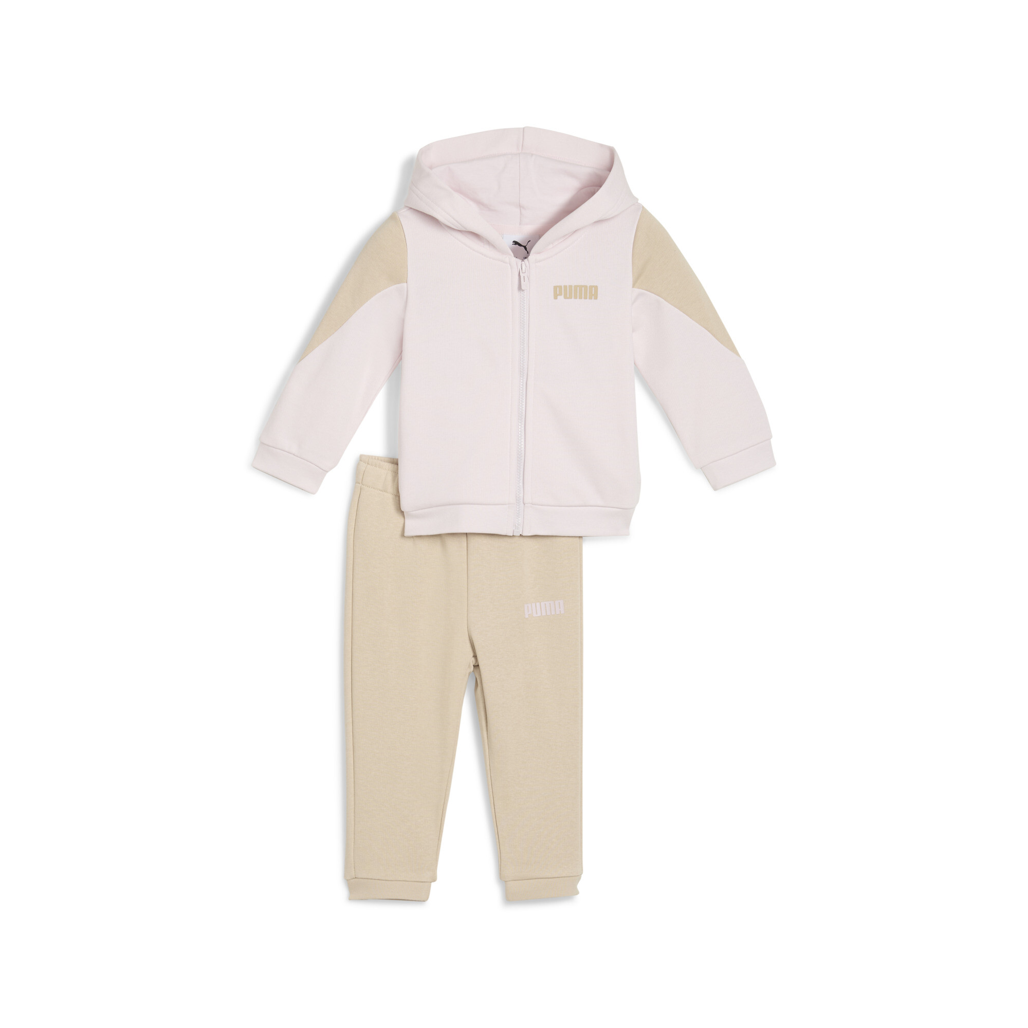 Puma Essentials Logo Hoodie-Set Babys | Mit Plain | Galaxy Pink | Größe: 2-3Y