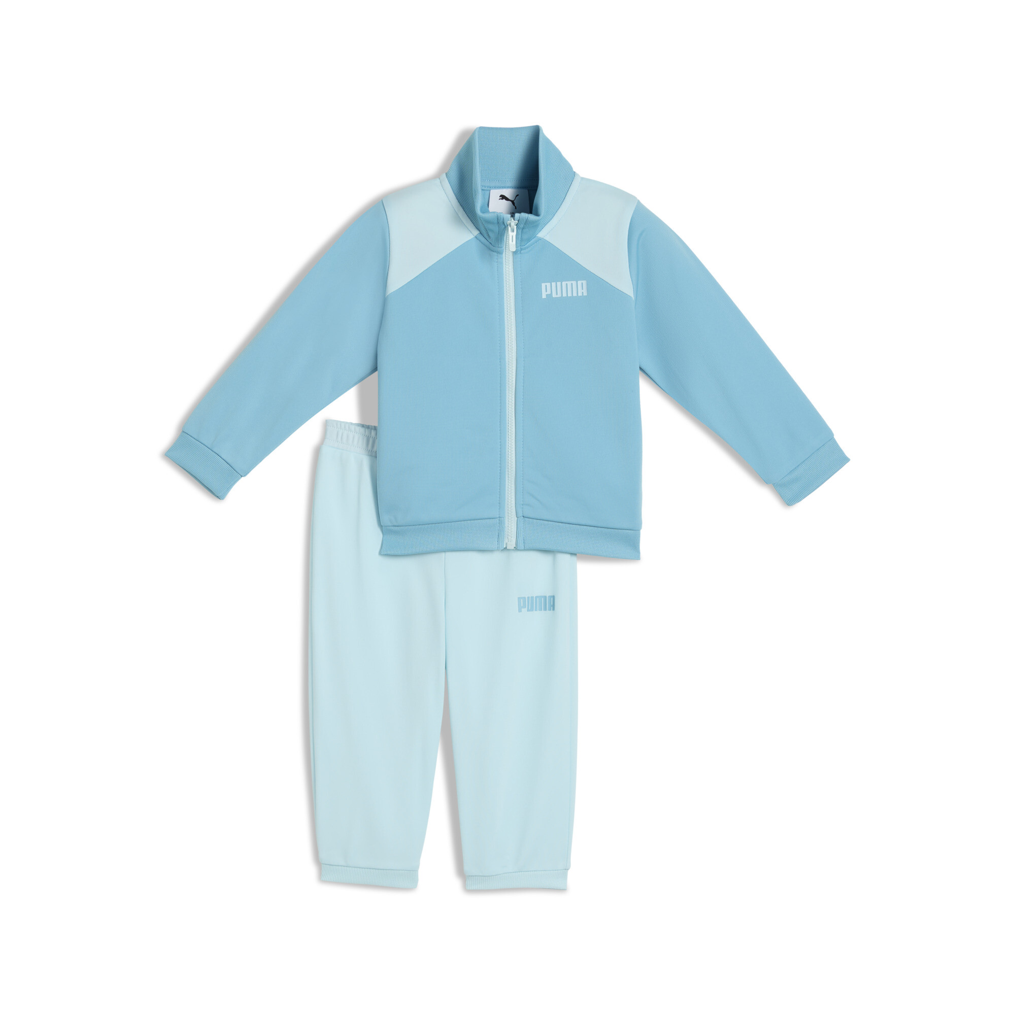 Puma Essentials Logo Trainingsanzug Babys | Mit Plain | Dusty Aqua | Größe: 12-18M