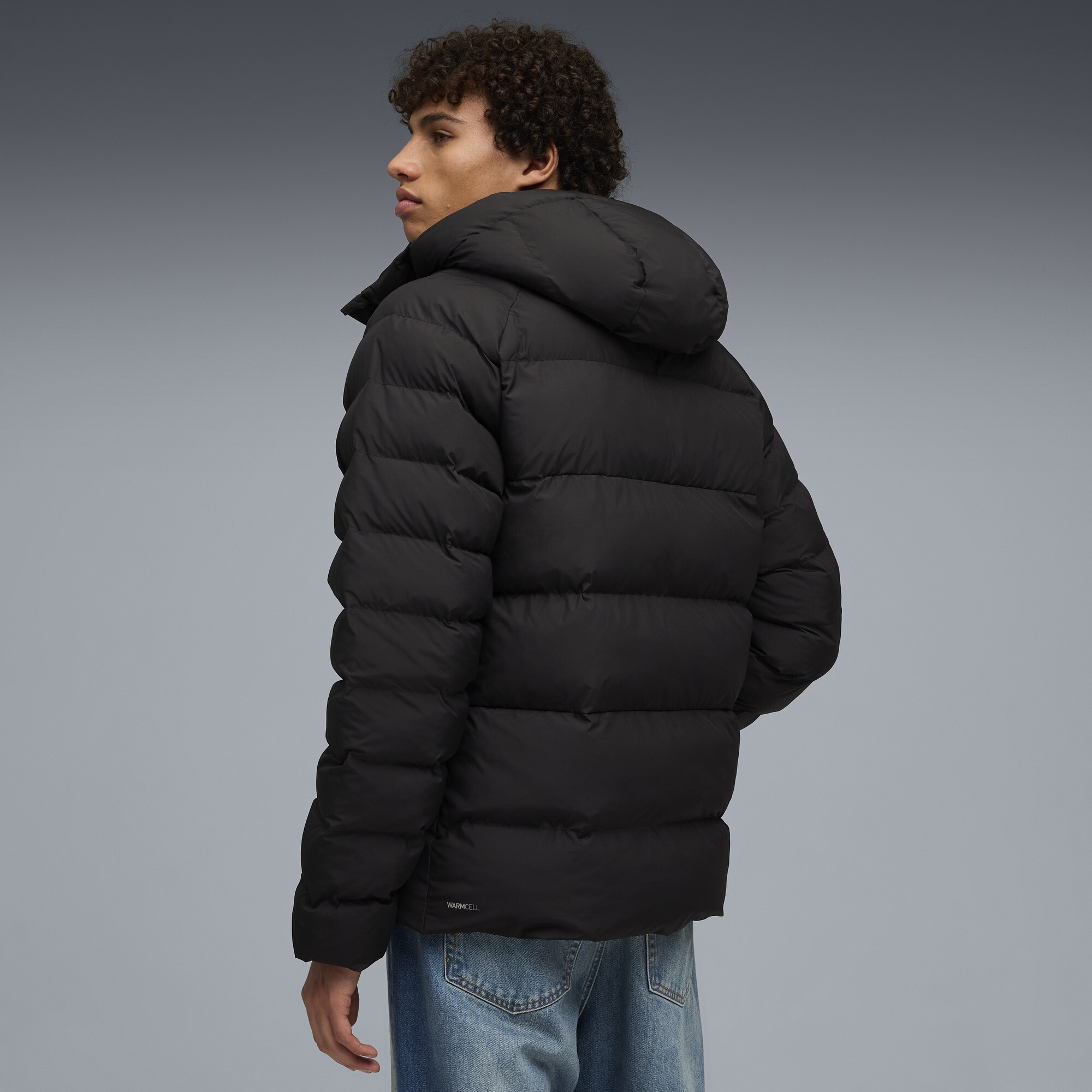 PUMA Mono jack met capuchon voor Heren, Zwart, Maat S thumbnail 5