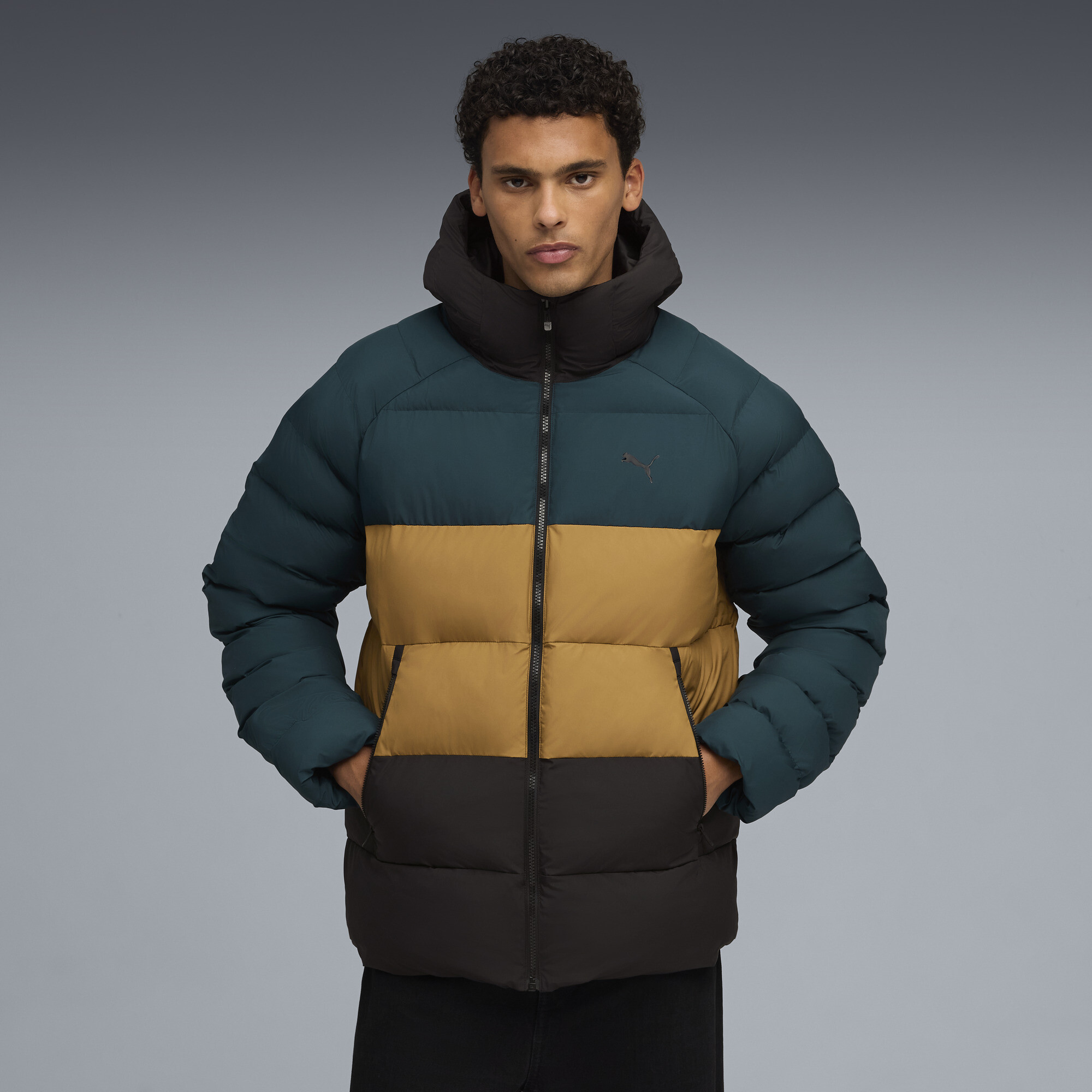 Куртка Mono Hooded Jacket Men | Цвет: Зеленый | Green Terrain