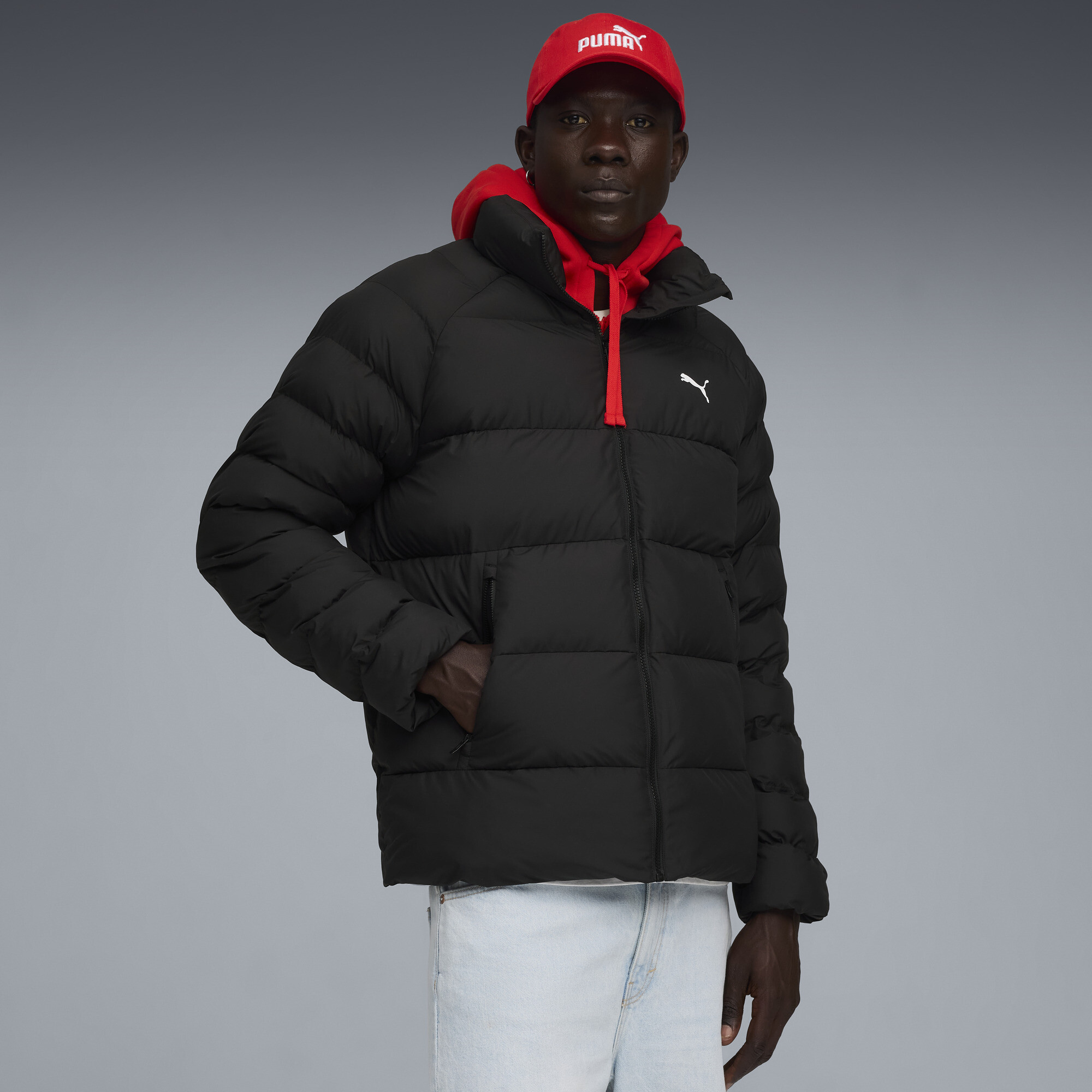 Куртка Mono Jacket Men | Цвет: Черный | Puma Black | Puma | Арт