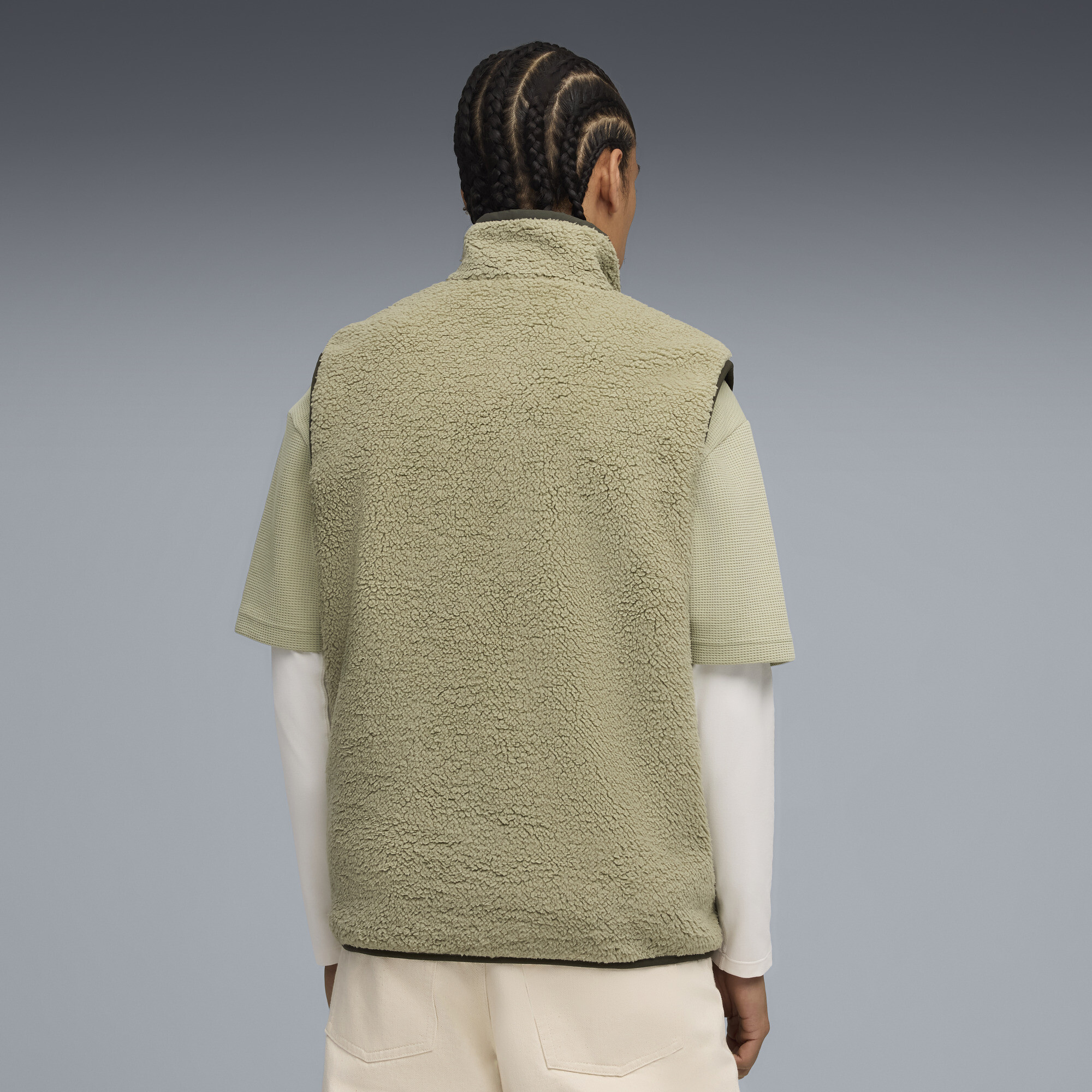 PUMA Omkeerbaar hybride sherpabodywarmer voor Heren, Maat XXL thumbnail 5