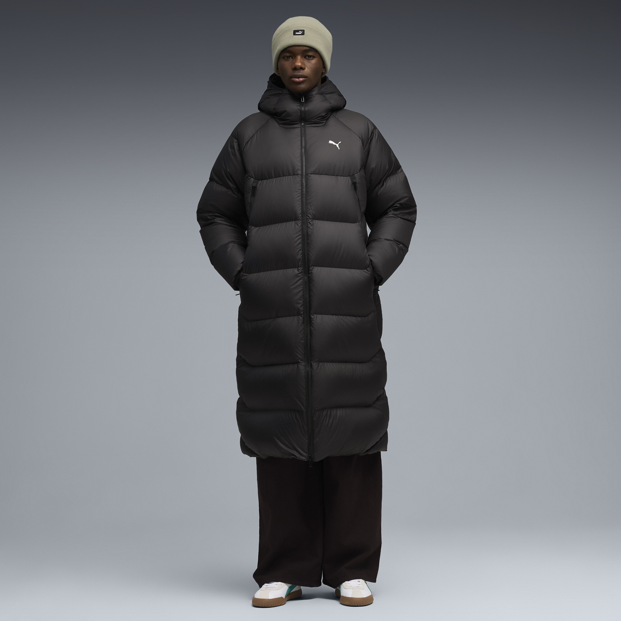 Пуховик Hooded Down Puffer Coat Men | Колір: Чорний | Puma Black