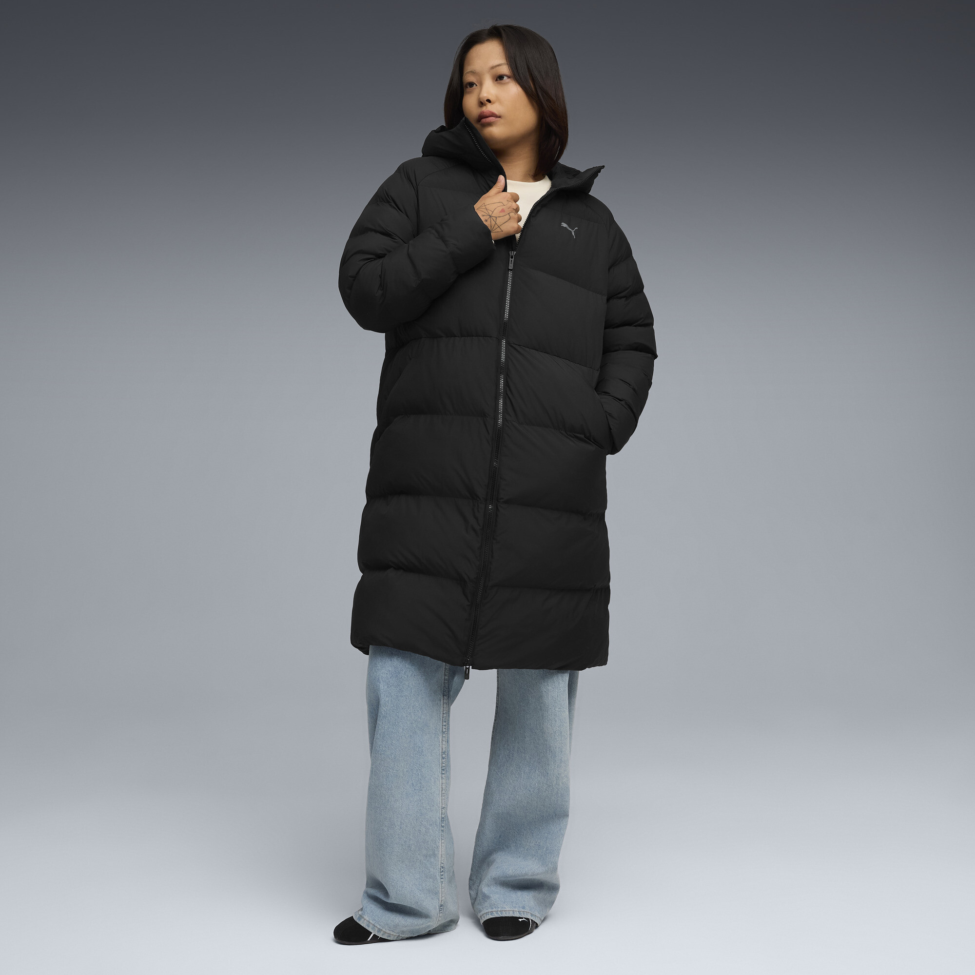 Куртка Mono Hooded Parka Women | Колір: Чорний | Puma Black | Puma
