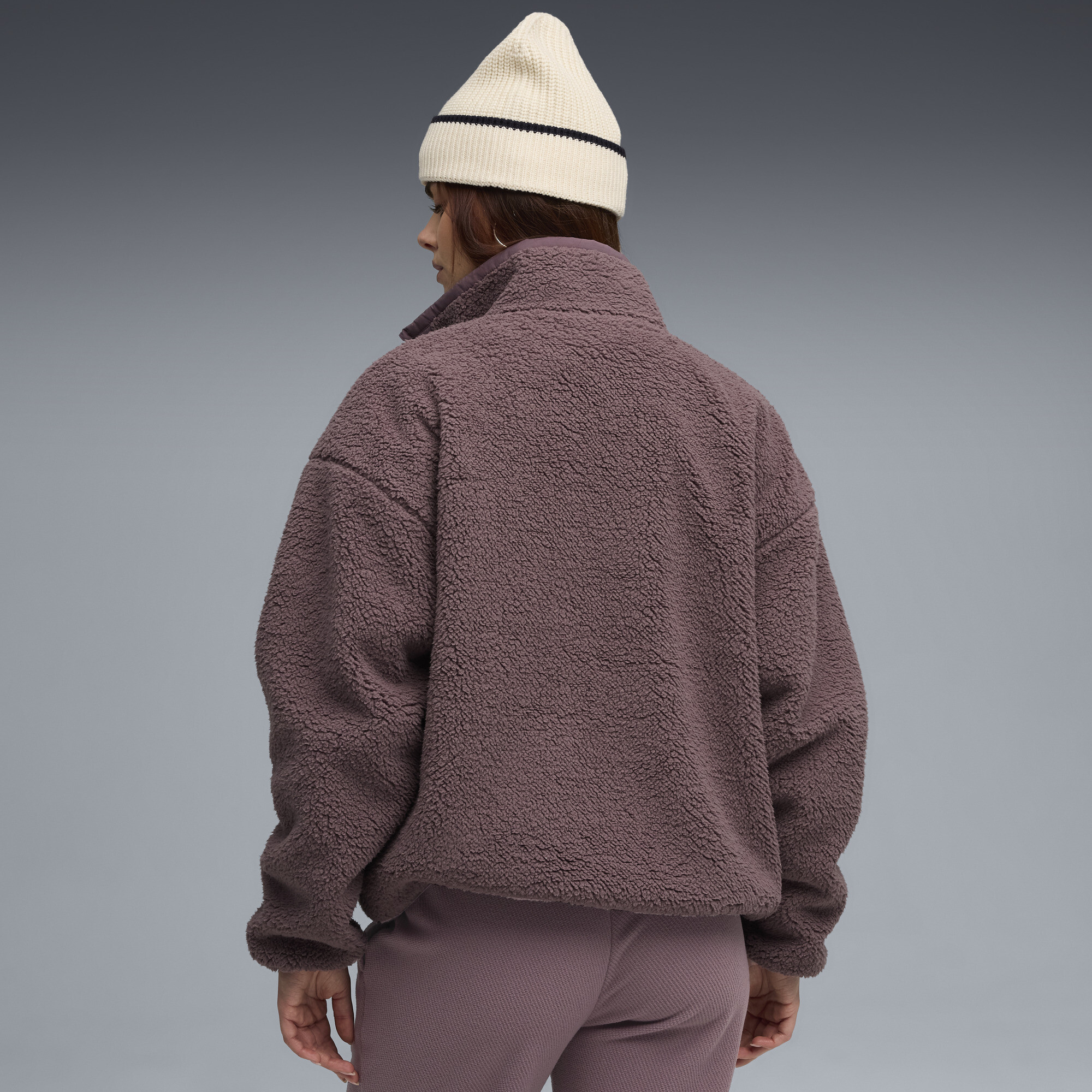 PUMA Omkeerbaar hybride sherpajack voor Dames, Maat S thumbnail 5