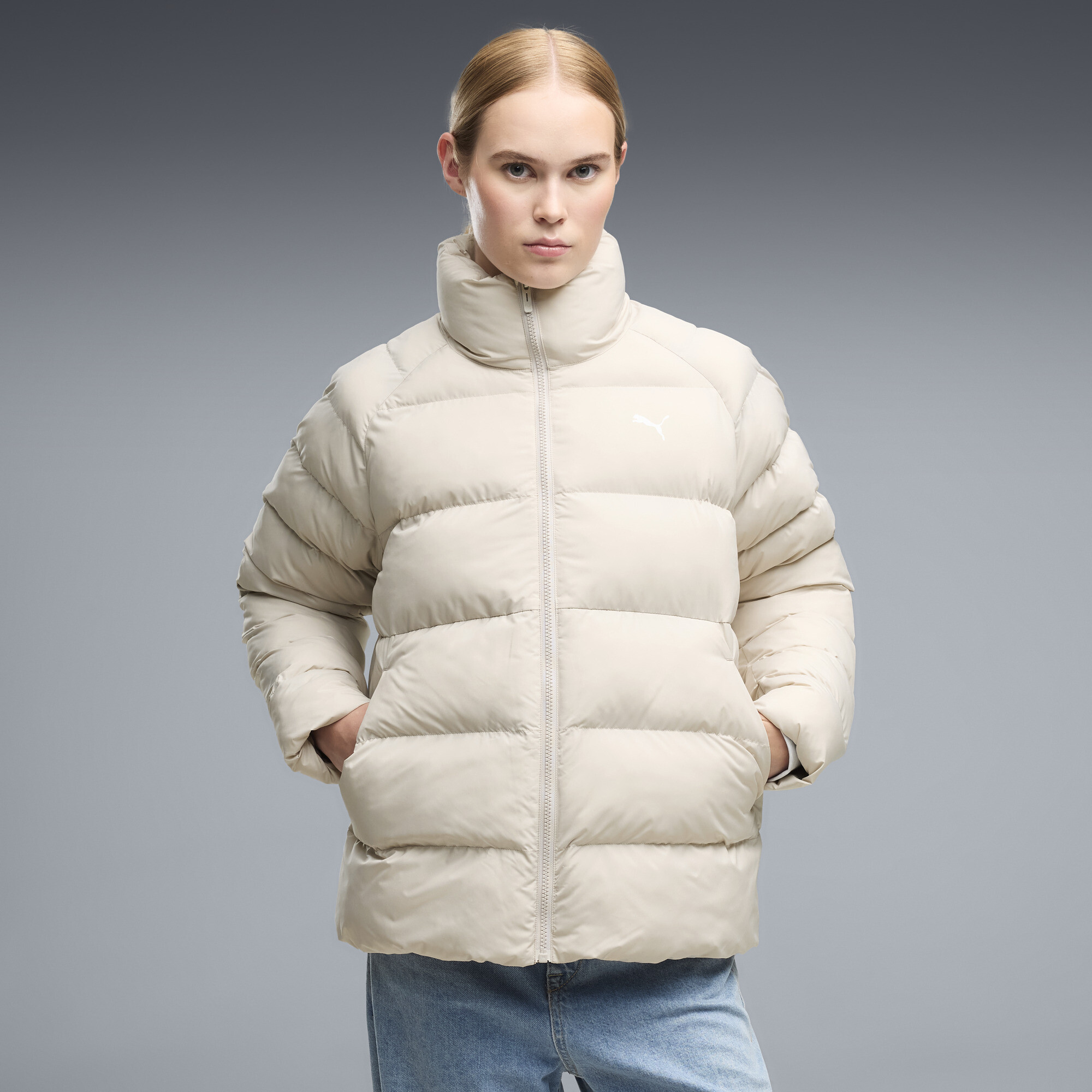 PUMA Mono Jacke Damen, Kleidung, , S