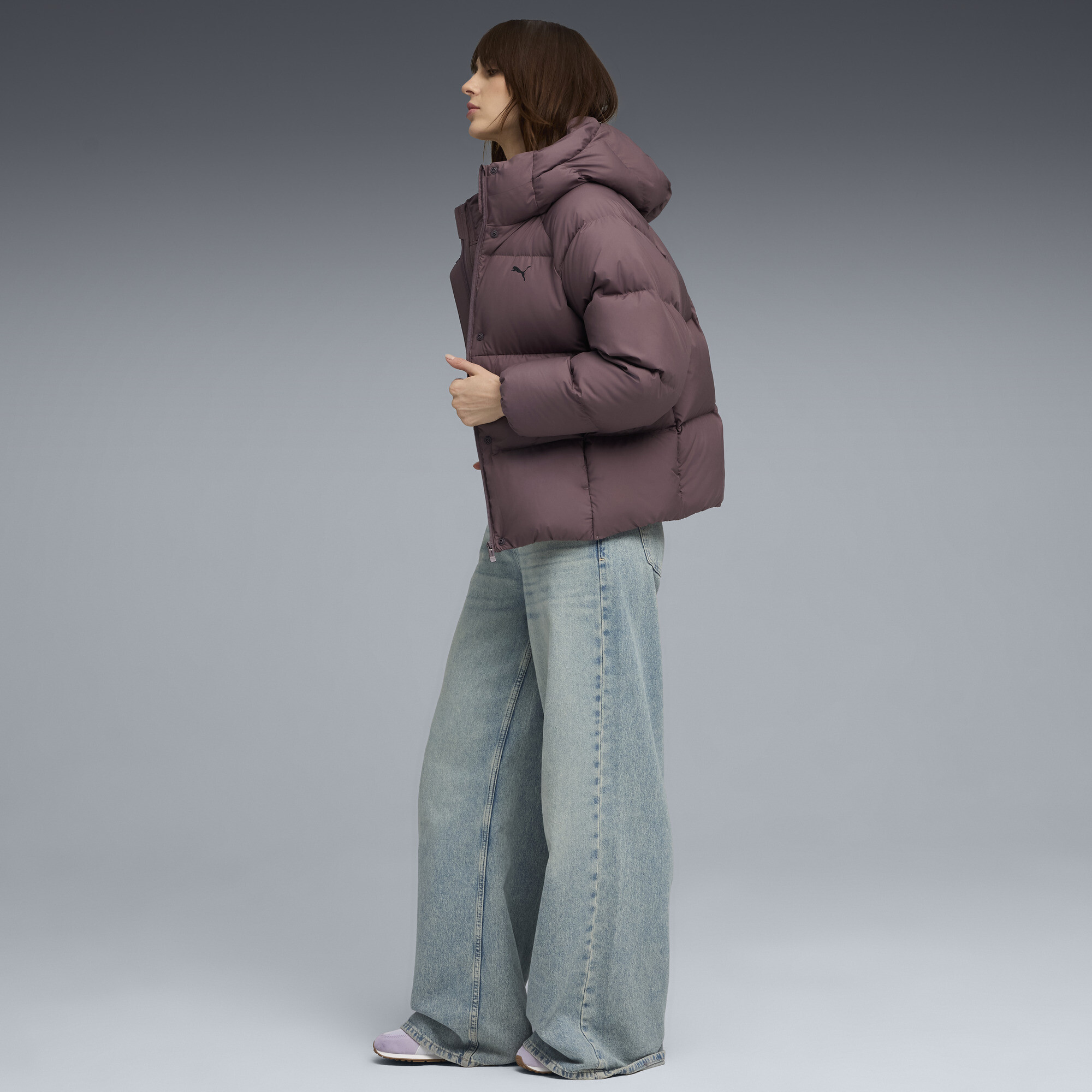 PUMA Donzen pufferjack met capuchon voor Dames, Maat M thumbnail 4