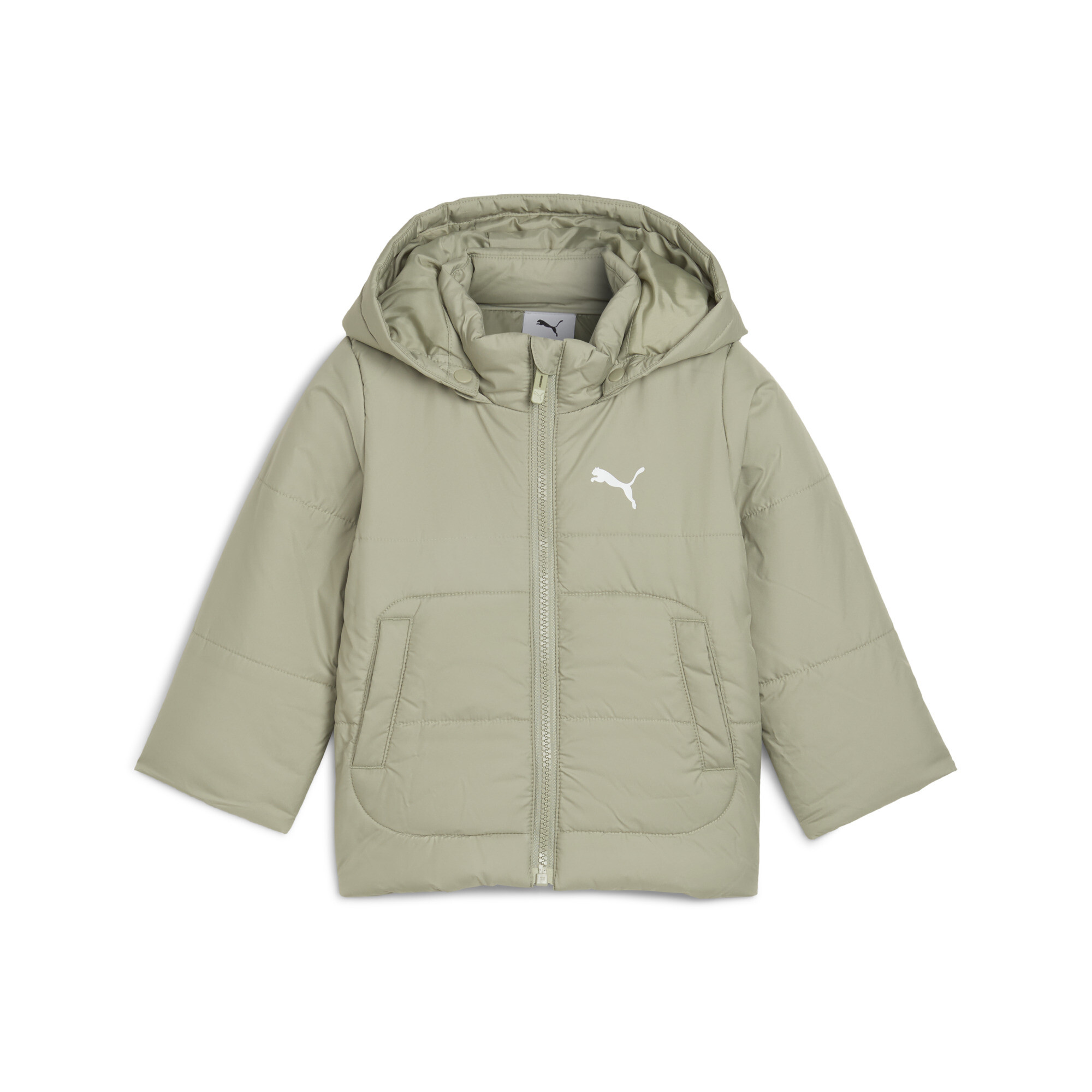 Puma Minicats Hooded Padded Jckt Toddlers In Green