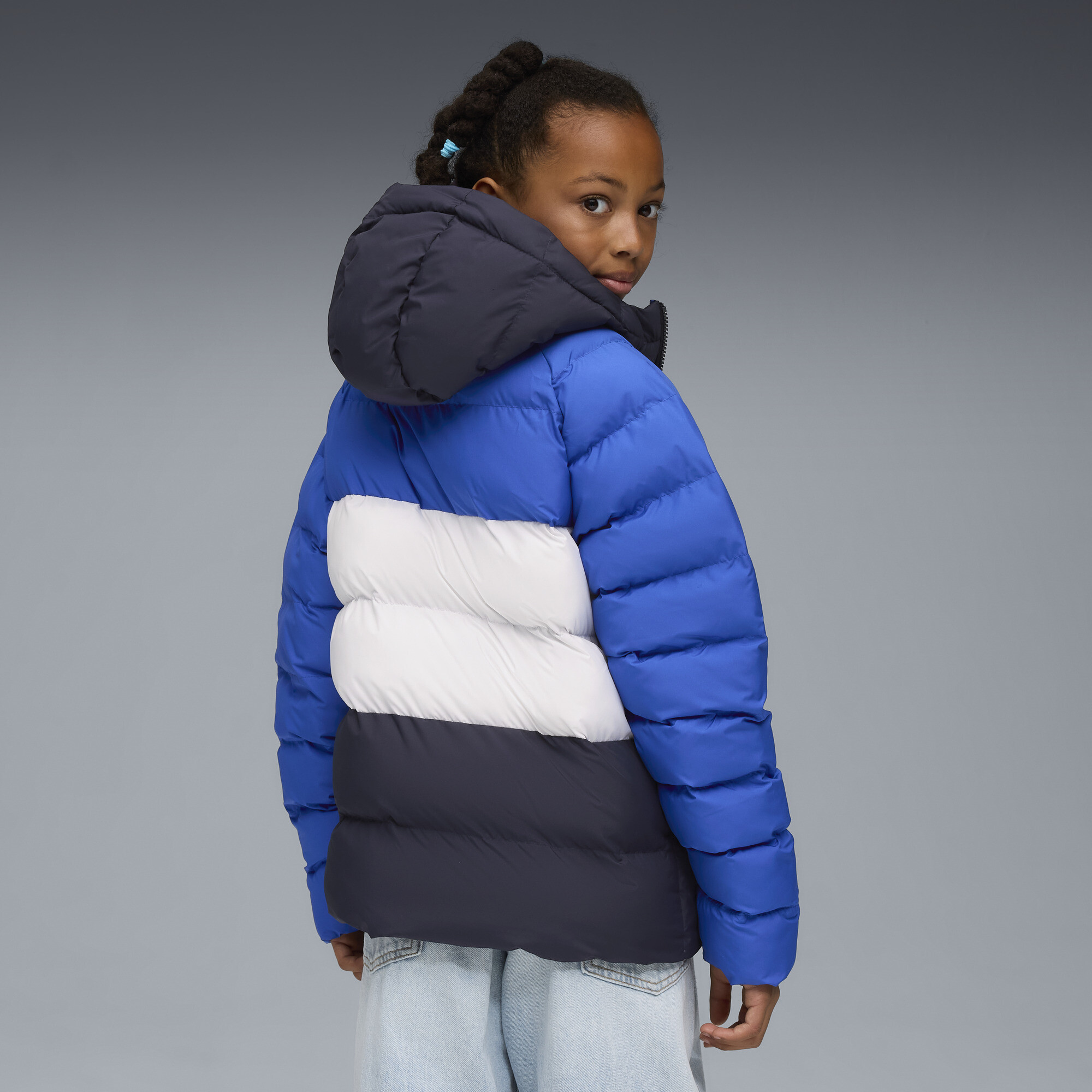 PUMA Outerwear Big Kids' Hooded Puffer Jacket - Picture 12 of 12