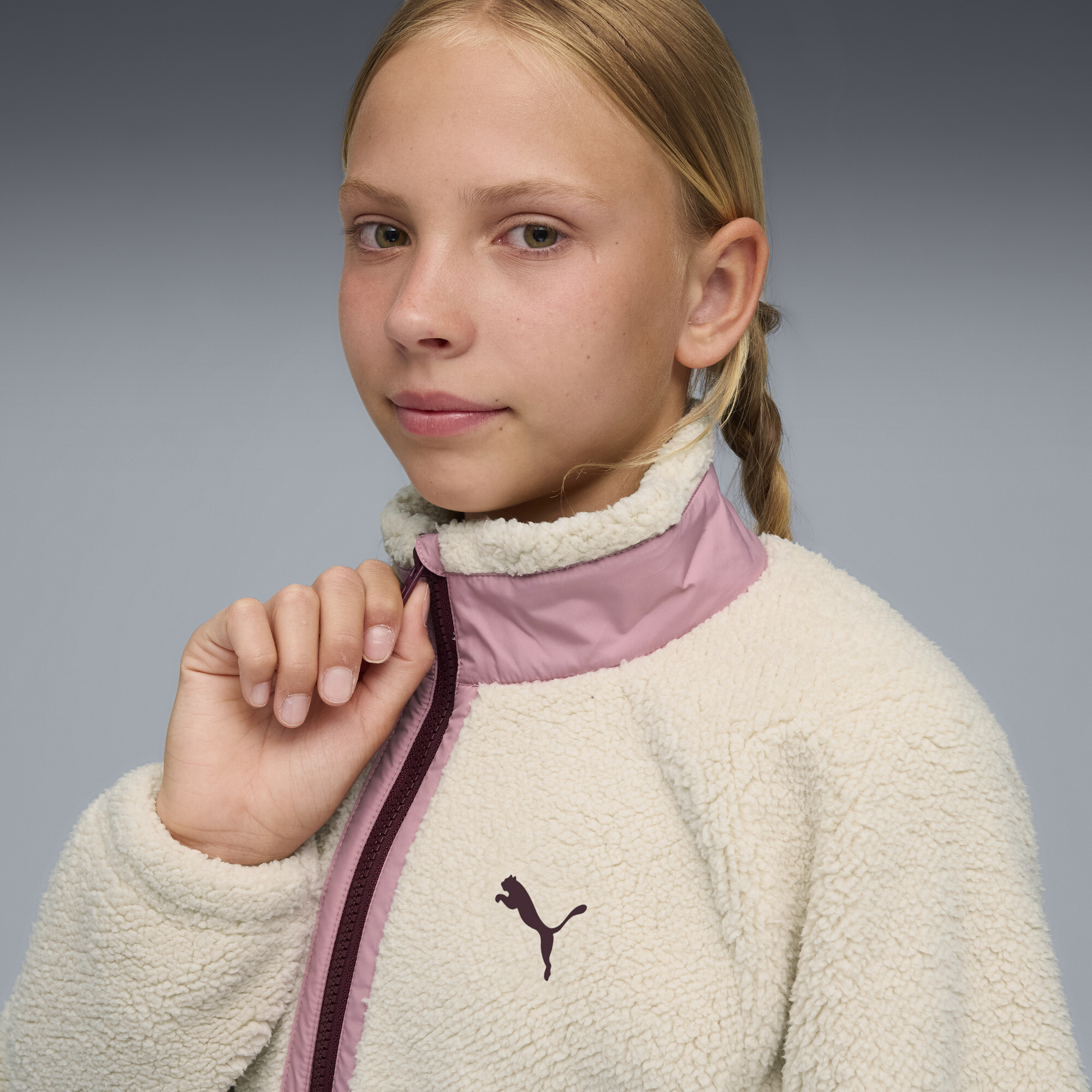 PUMA Hybride sherpajack, Maat 6-7Y thumbnail 6