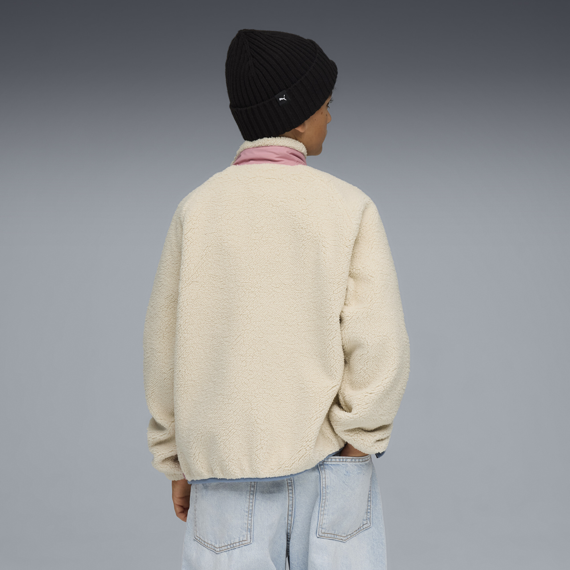 PUMA Hybride sherpajack, Maat 6-7Y thumbnail 4