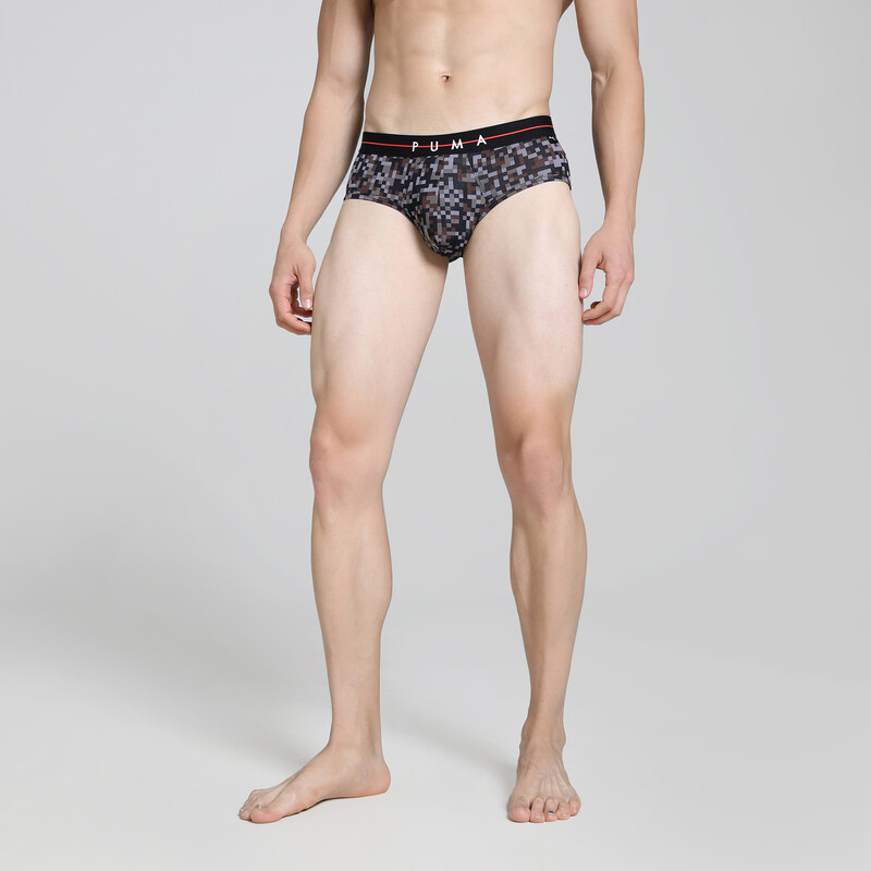 

Men's PUMA Polymide Mesh Printed Briefs