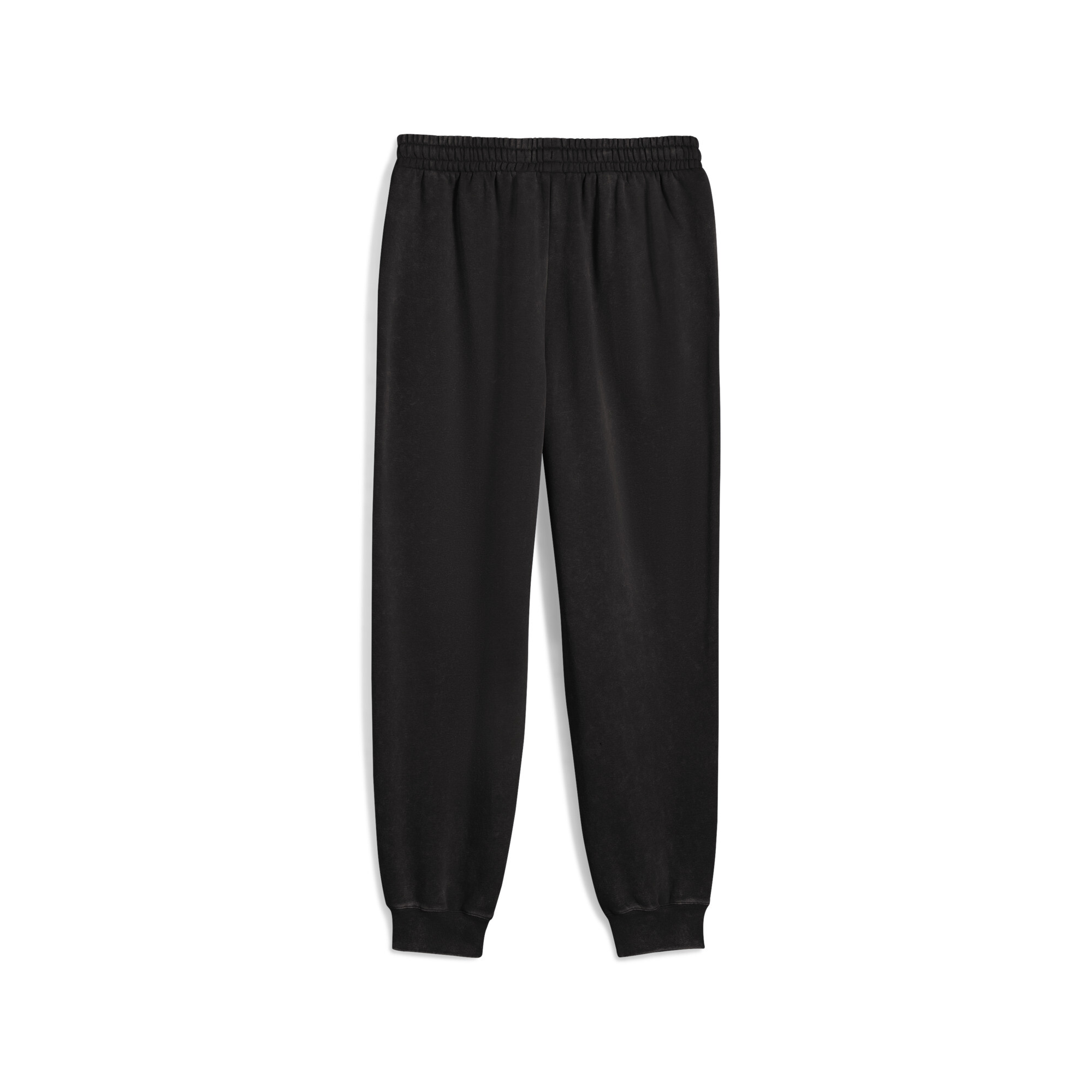 PUMA Essentials Elevated relaxte verwassen joggingbroek voor Heren, Zwart, Maat M thumbnail 2