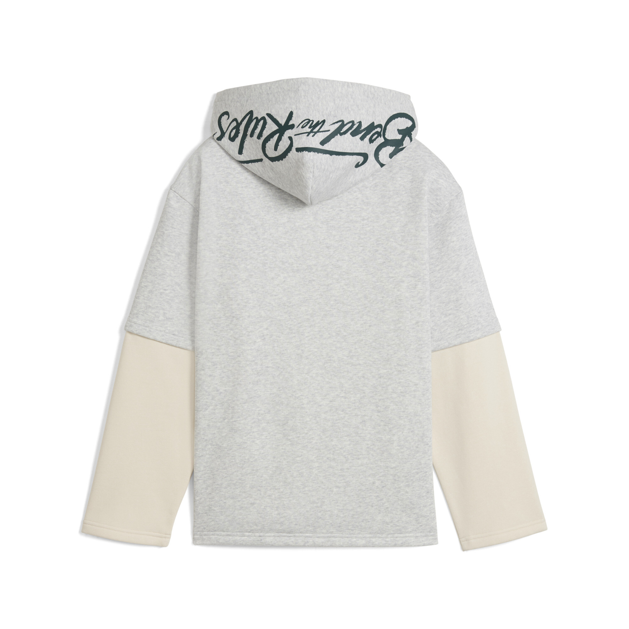 PUMA MID90s gelaagde hoodie voor Heren, Grijs, Maat 9-10Y thumbnail 2