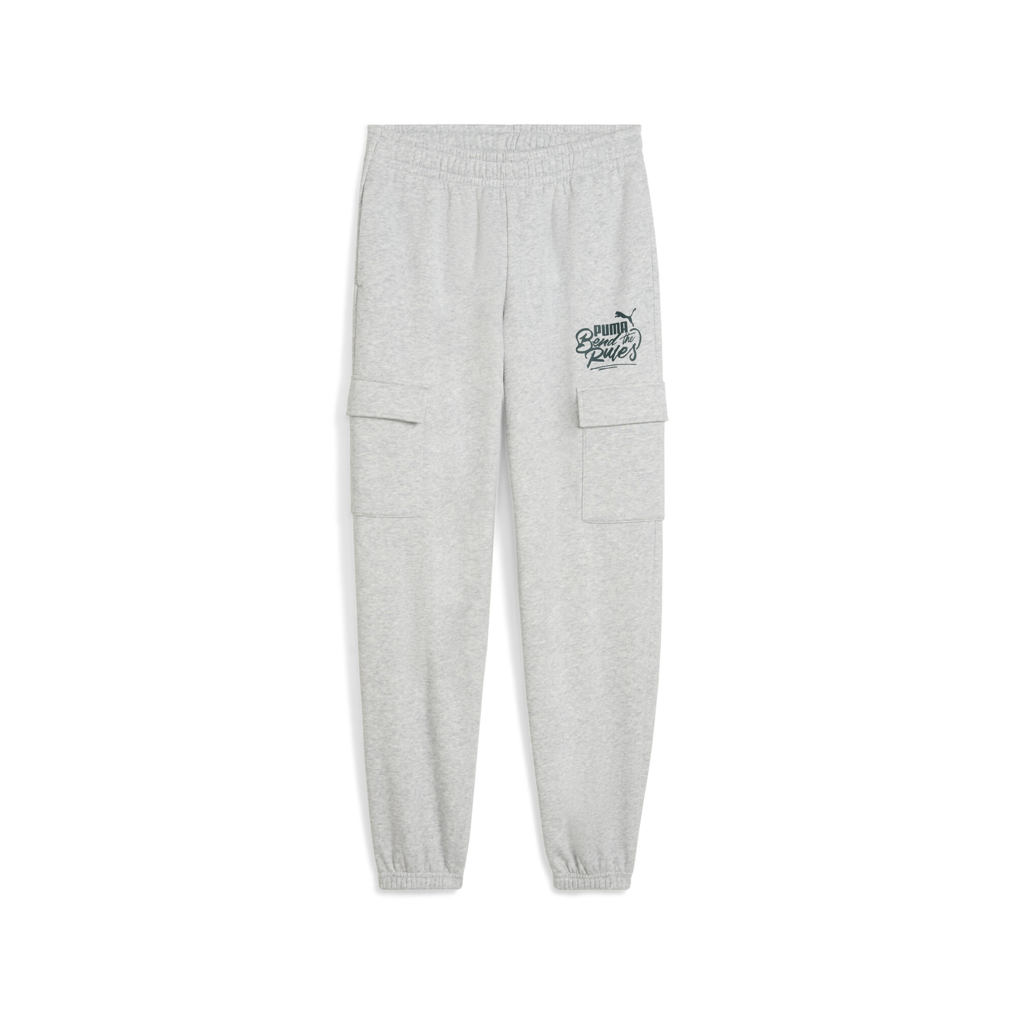 PUMA MID90s cargo sweatpant voor Heren, Grijs, Maat 9-10Y
