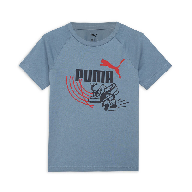 

PUMA Little Runners Kids’ Cotton Graphic T-shirt
