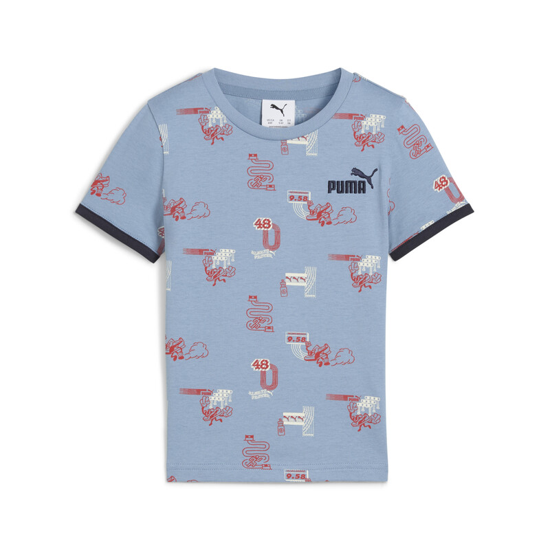 

PUMA Little Runners Kids’ All-Over Print Cotton Tee