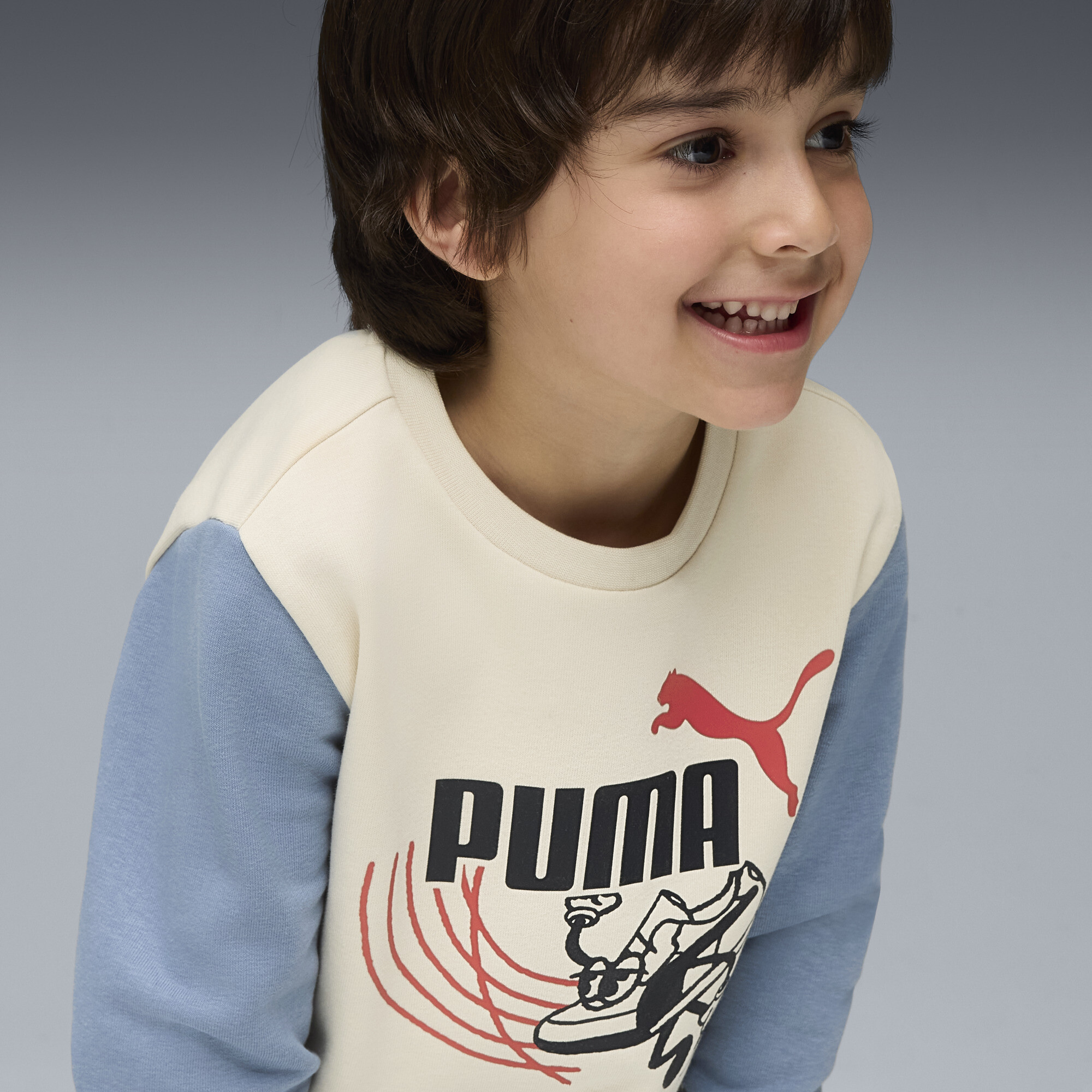 PUMA Little Runners Crew, Maat 5-6Y thumbnail 4
