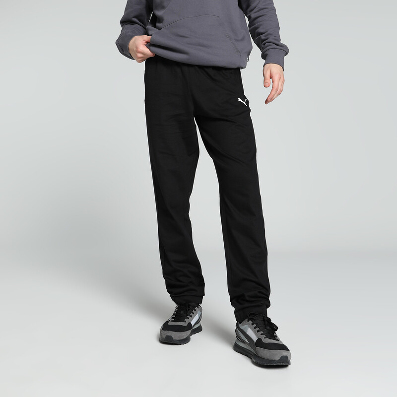 Men's PUMA Zippered Jersey Pants