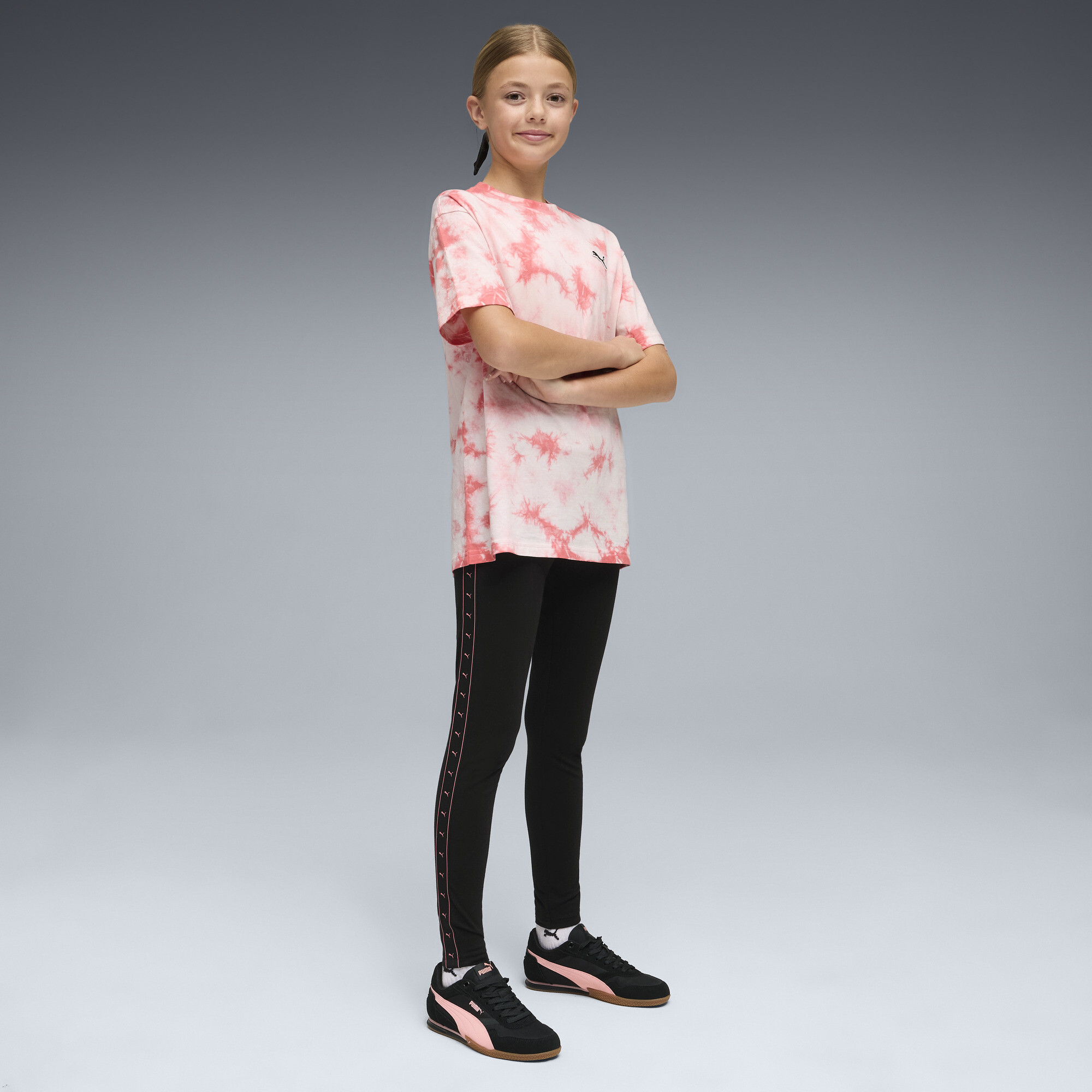 PUMA Essentials Tape legging voor Dames, Zwart, Maat 11-12Y thumbnail 4