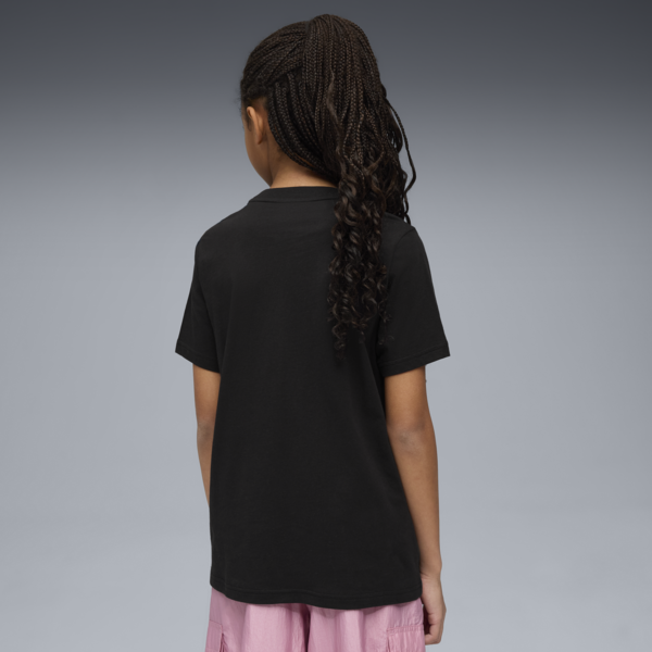 Graphic No. 1 Logo Tee Youth, PUMA Black, large-MEX