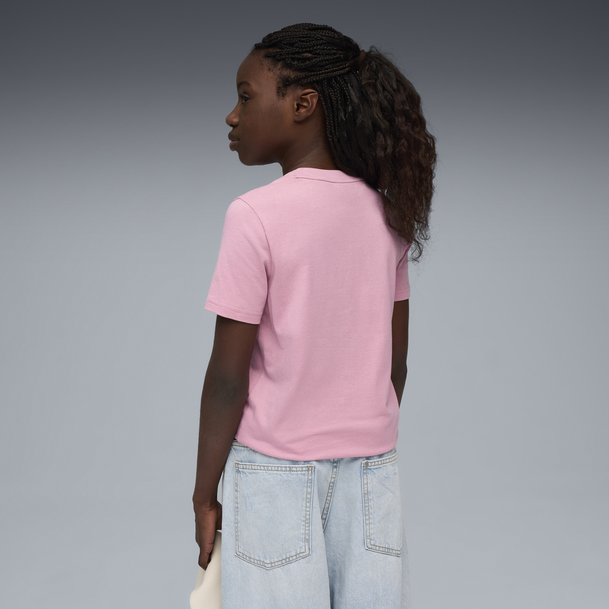 PUMA Essentials Graphic Animal T-shirt met afbeelding voor Dames, Roze, Maat 7-8Y thumbnail 5