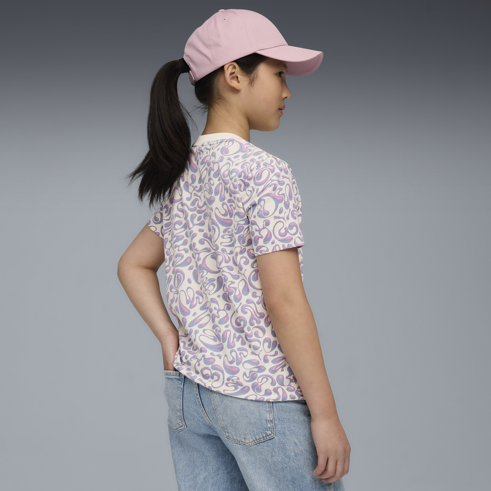 PUMA Tweenerverse T-shirt voor Dames, Maat 11-12Y thumbnail 5