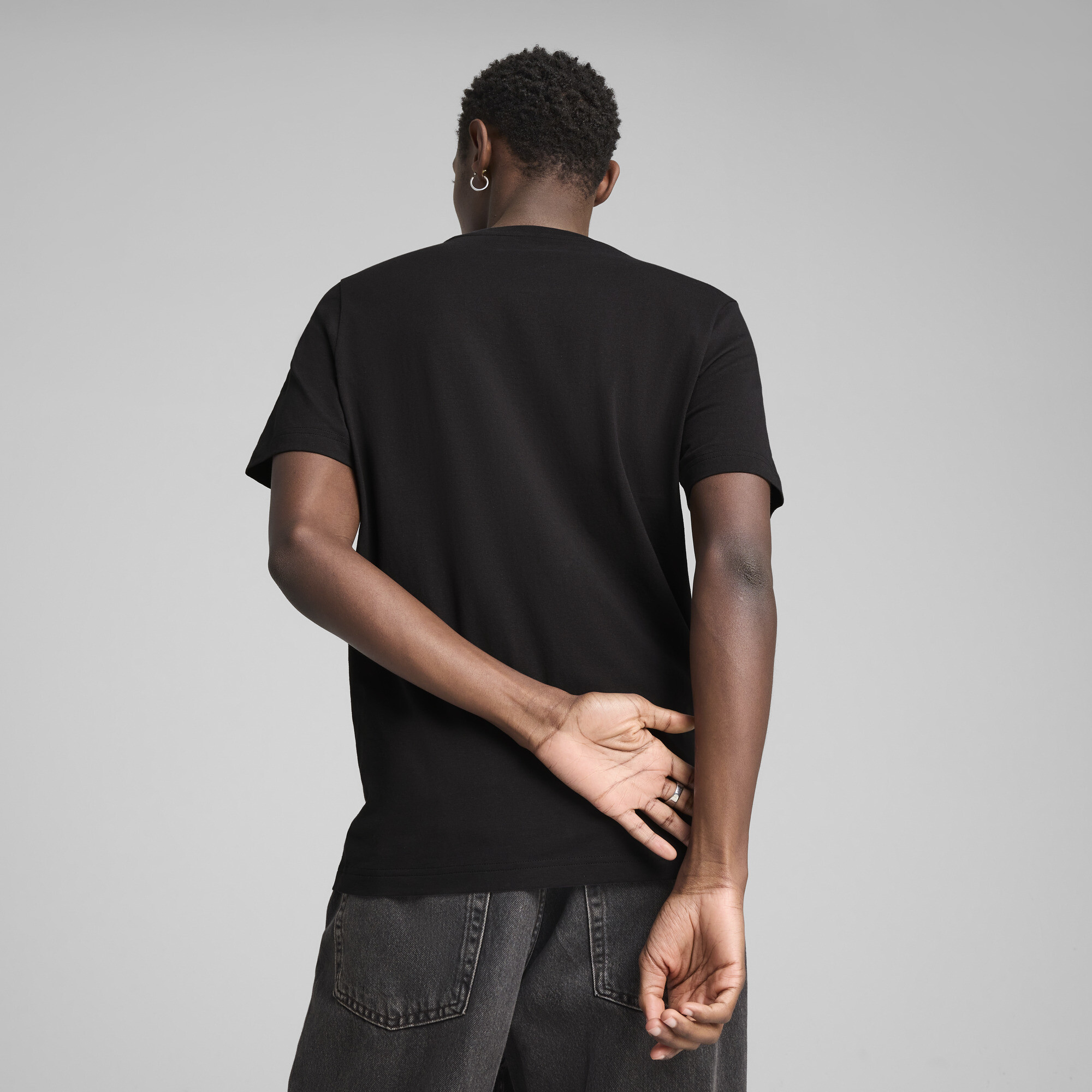 PUMA Graphics Moto Flag T-shirt voor Heren, Zwart, Maat XS thumbnail 5