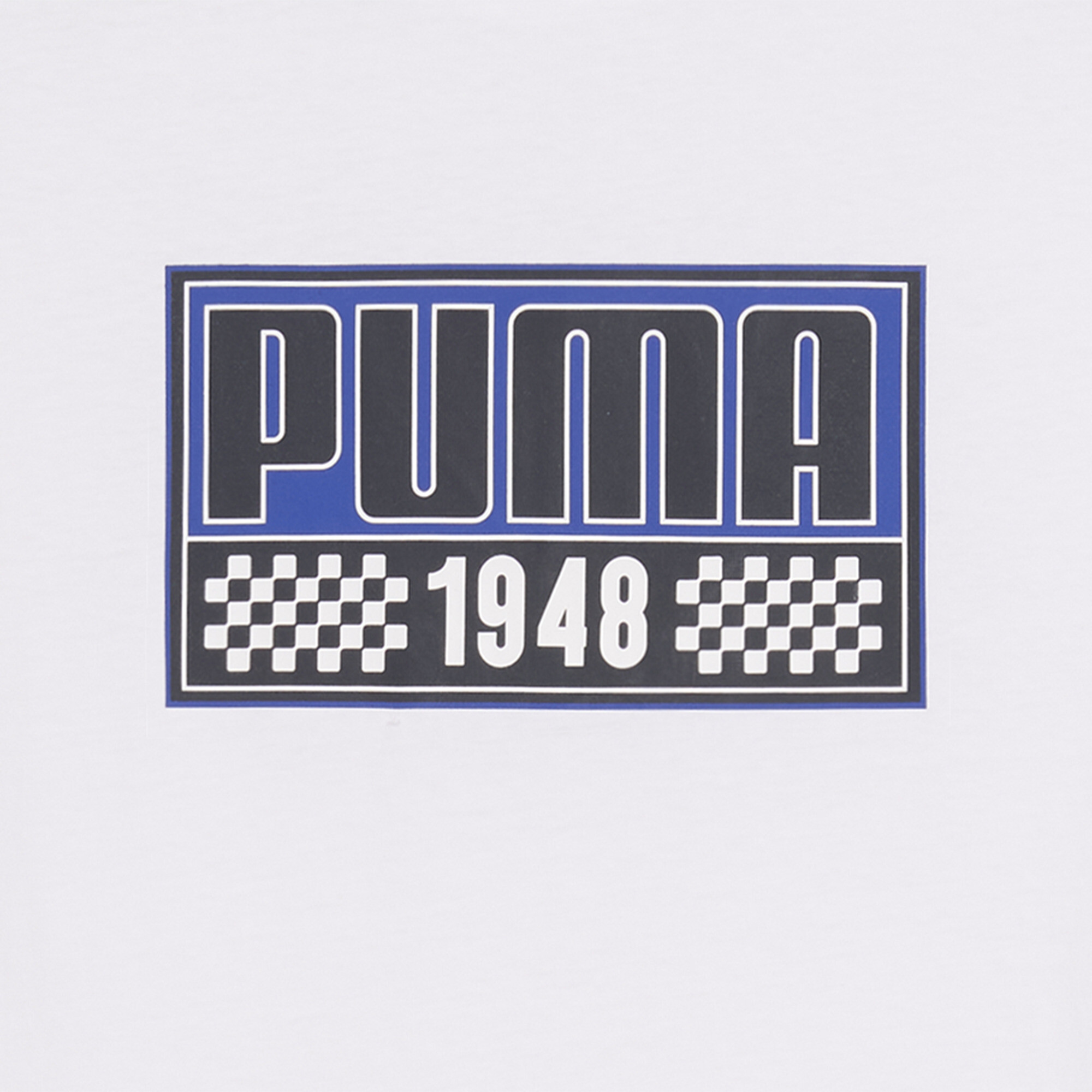 PUMA Grafische Moto Sport T-shirt voor Heren, Wit