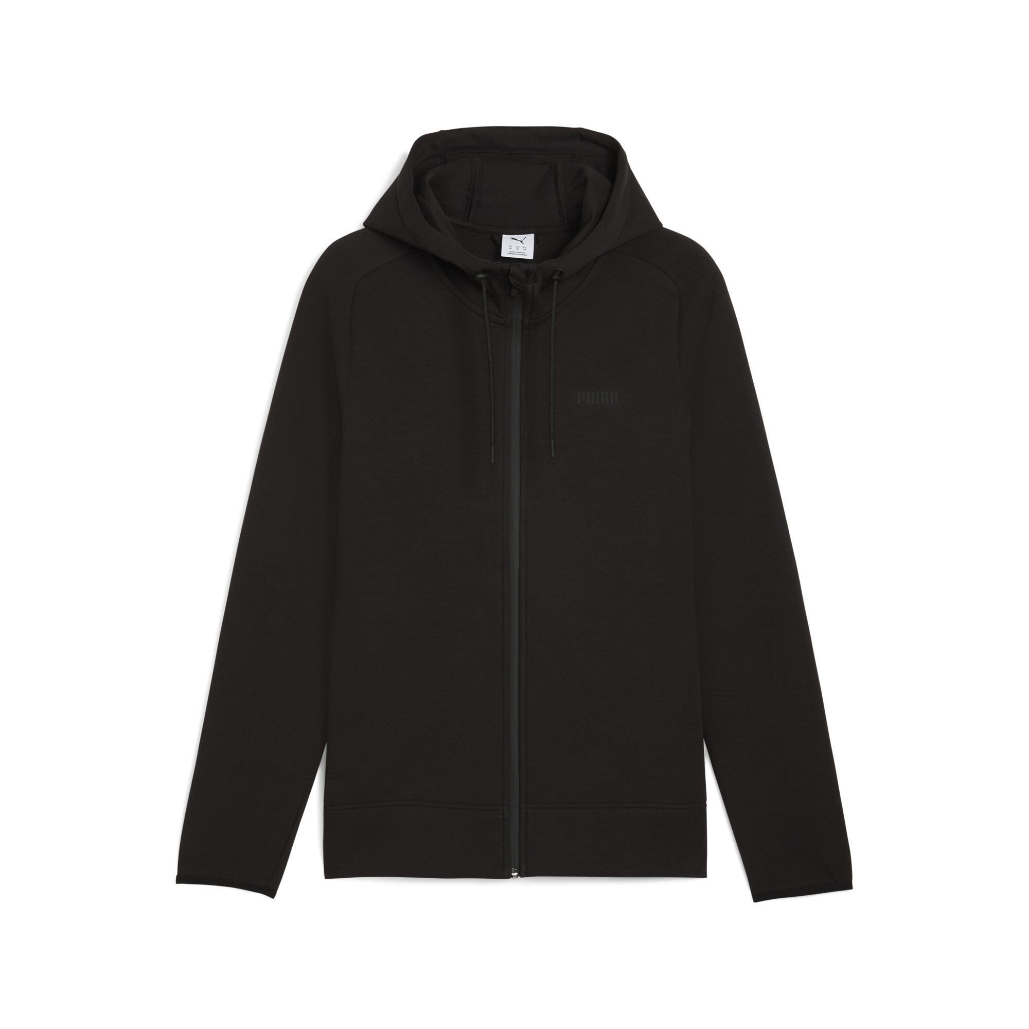 Puma Spacer Kapuzenjacke Herren | Mit Plain | Black | Größe: L