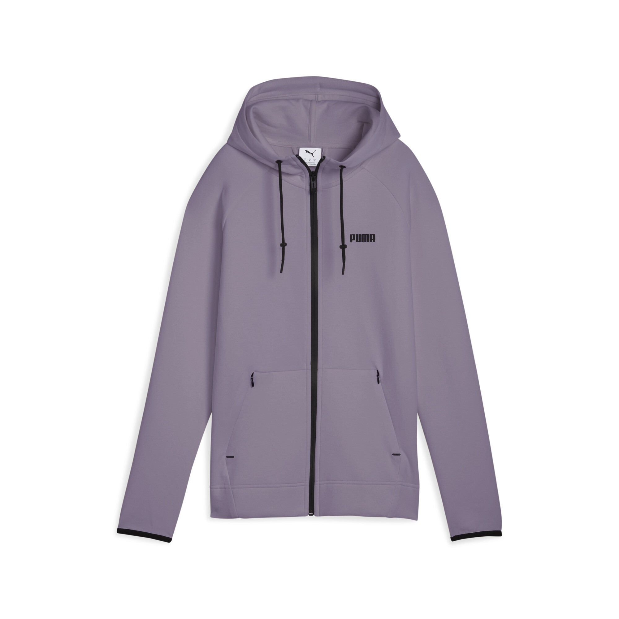 PUMA Spacer hoodie met volledige rits voor Dames, Maat XL