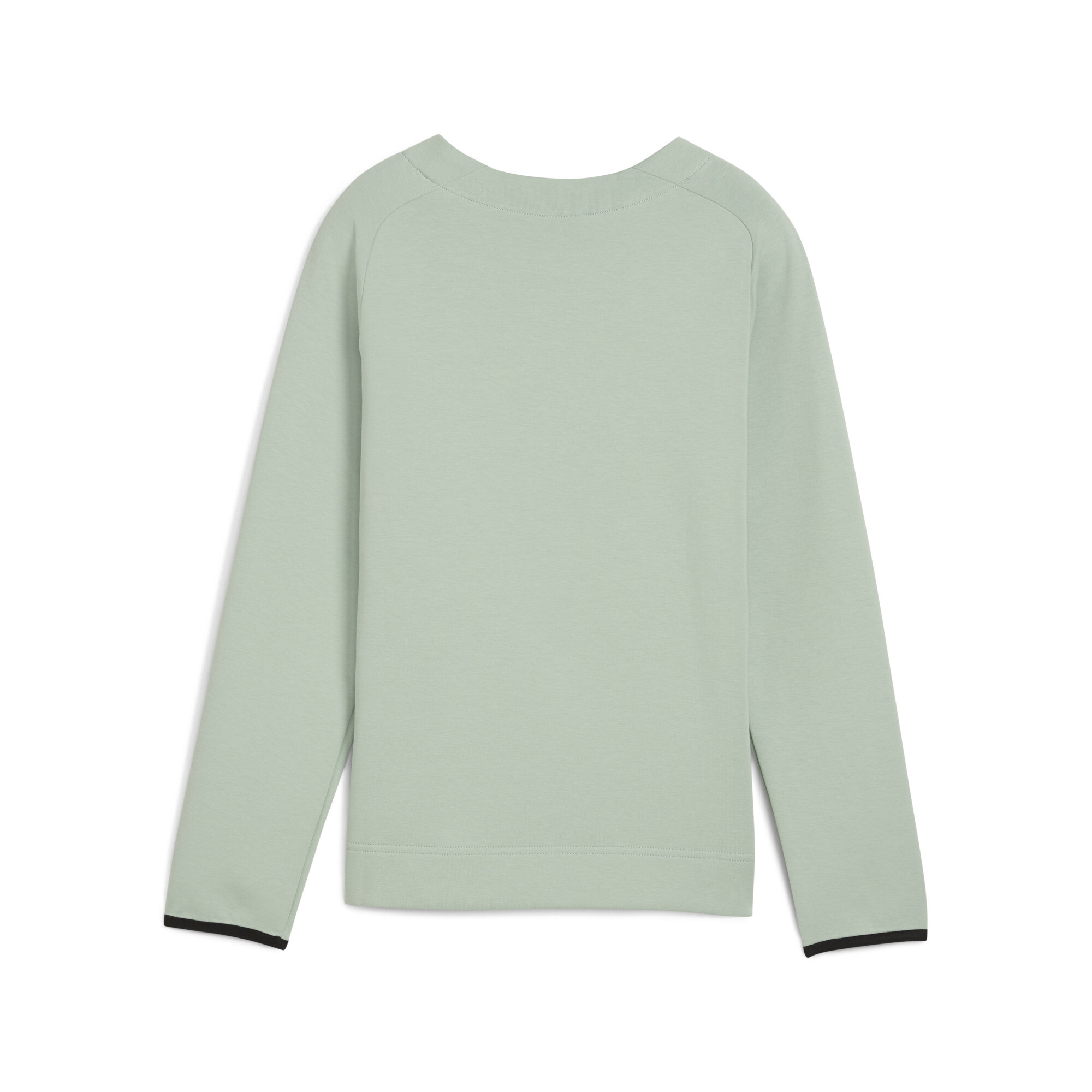 PUMA Spacer crewtop voor Heren, Groen, Maat 11-12Y thumbnail 2